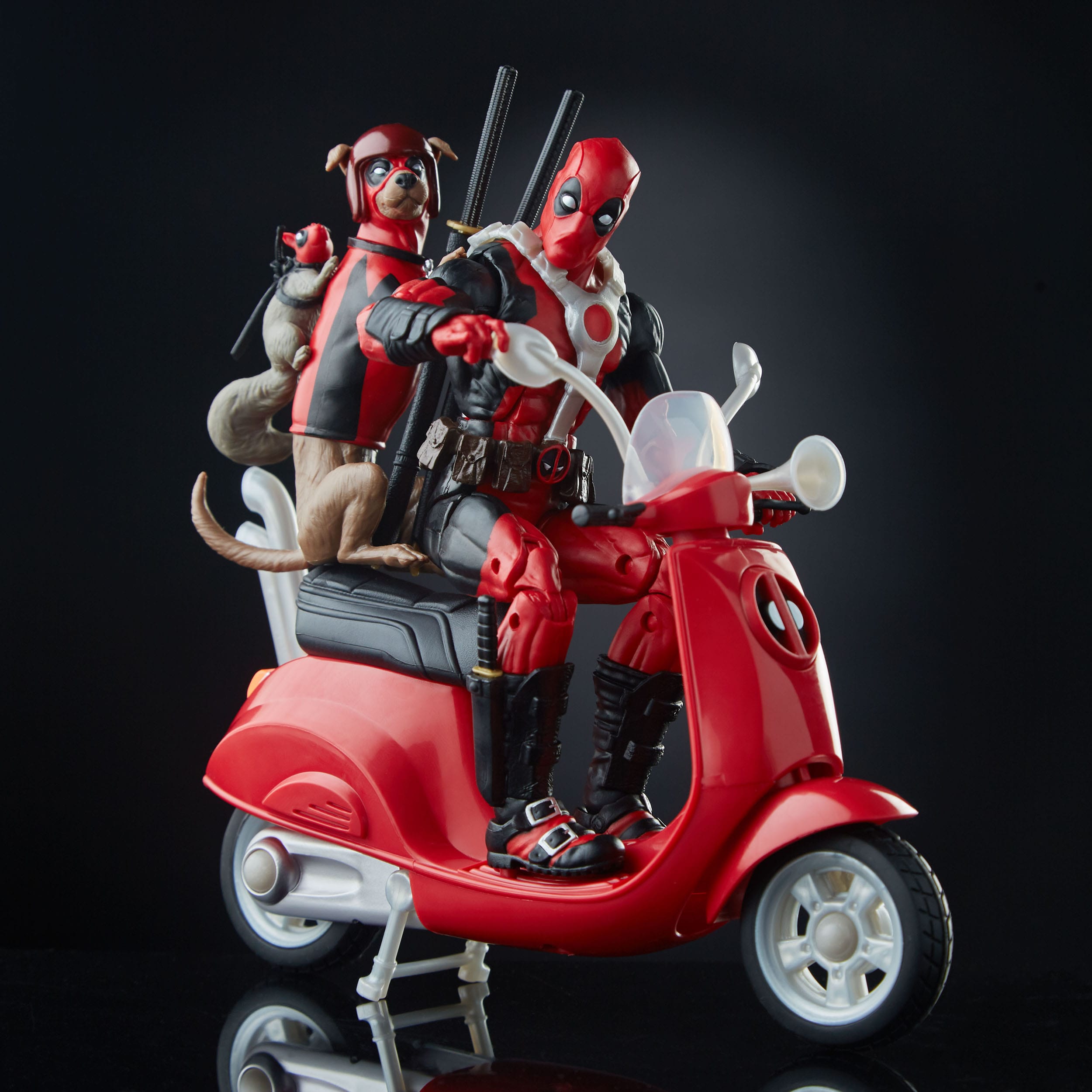 Marvel Legends: Deadpool with Scooter-Actionfiguren-Hasbro-Mighty Underground