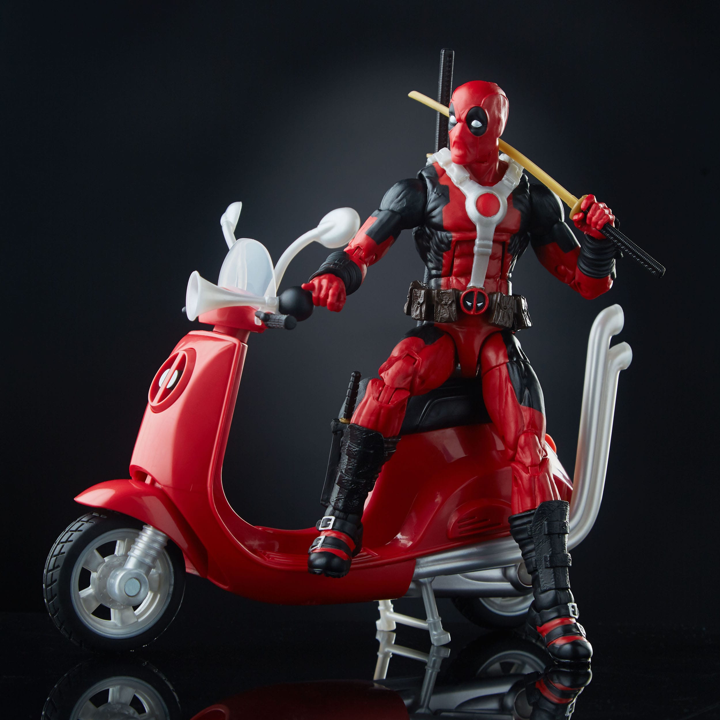 Marvel Legends: Deadpool with Scooter-Actionfiguren-Hasbro-Mighty Underground