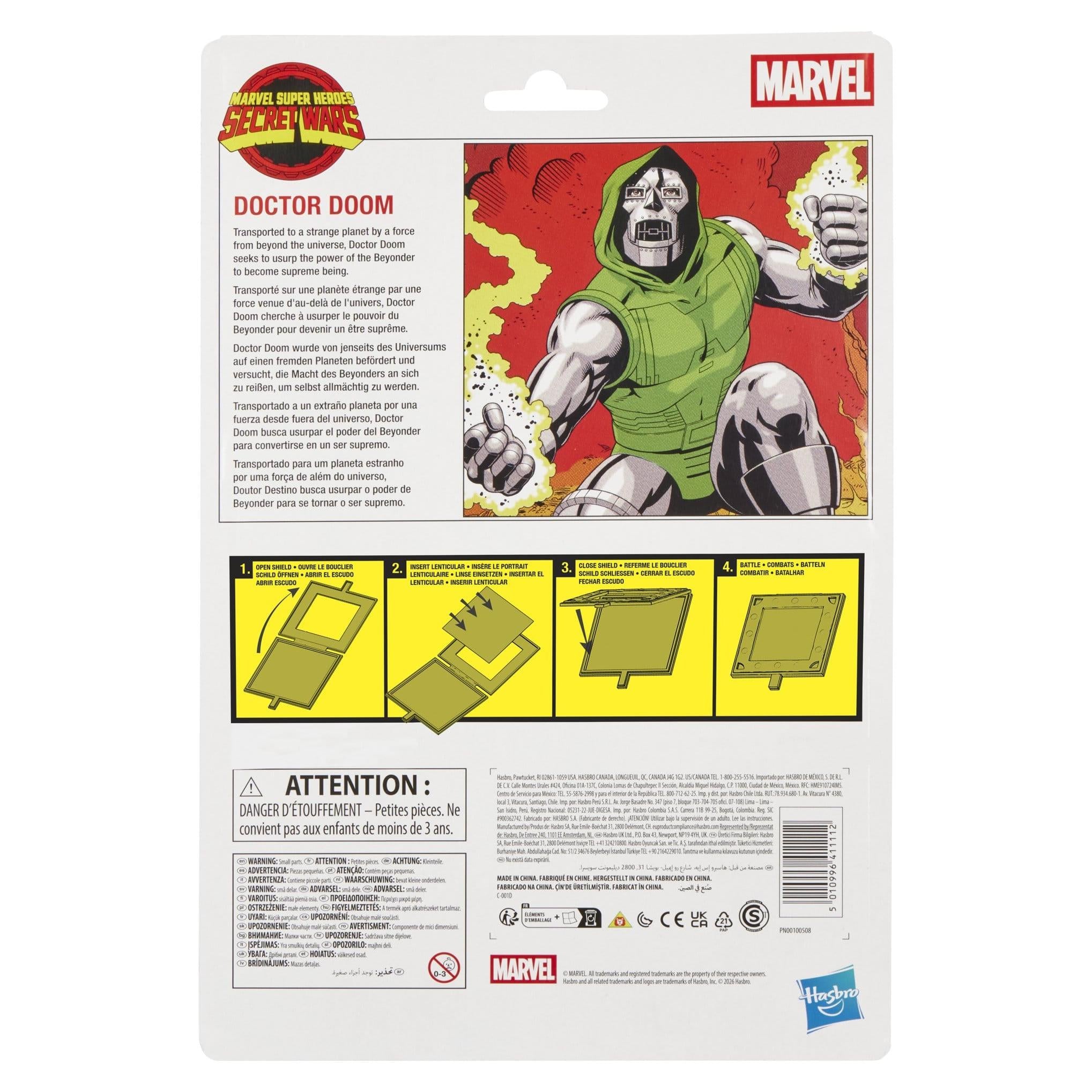 Marvel Legends: Doctor Doom (Secret Wars)-Actionfiguren-Hasbro-Mighty Underground