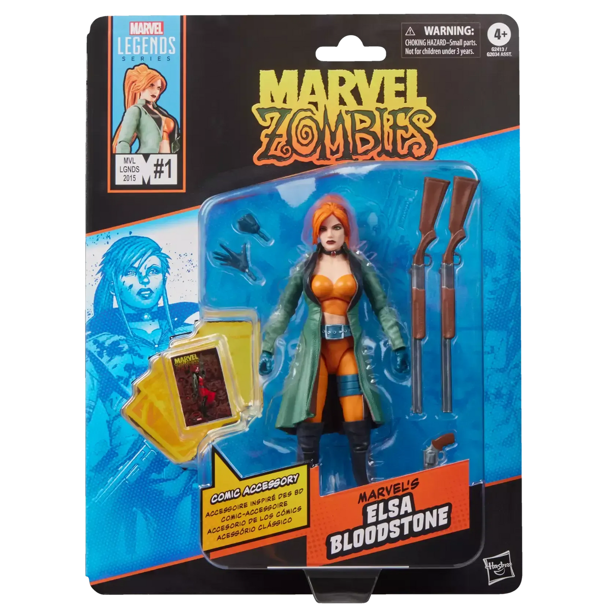 Marvel Legends: Elsa Bloodstone (Mini Comics)-Actionfiguren-Hasbro-Mighty Underground
