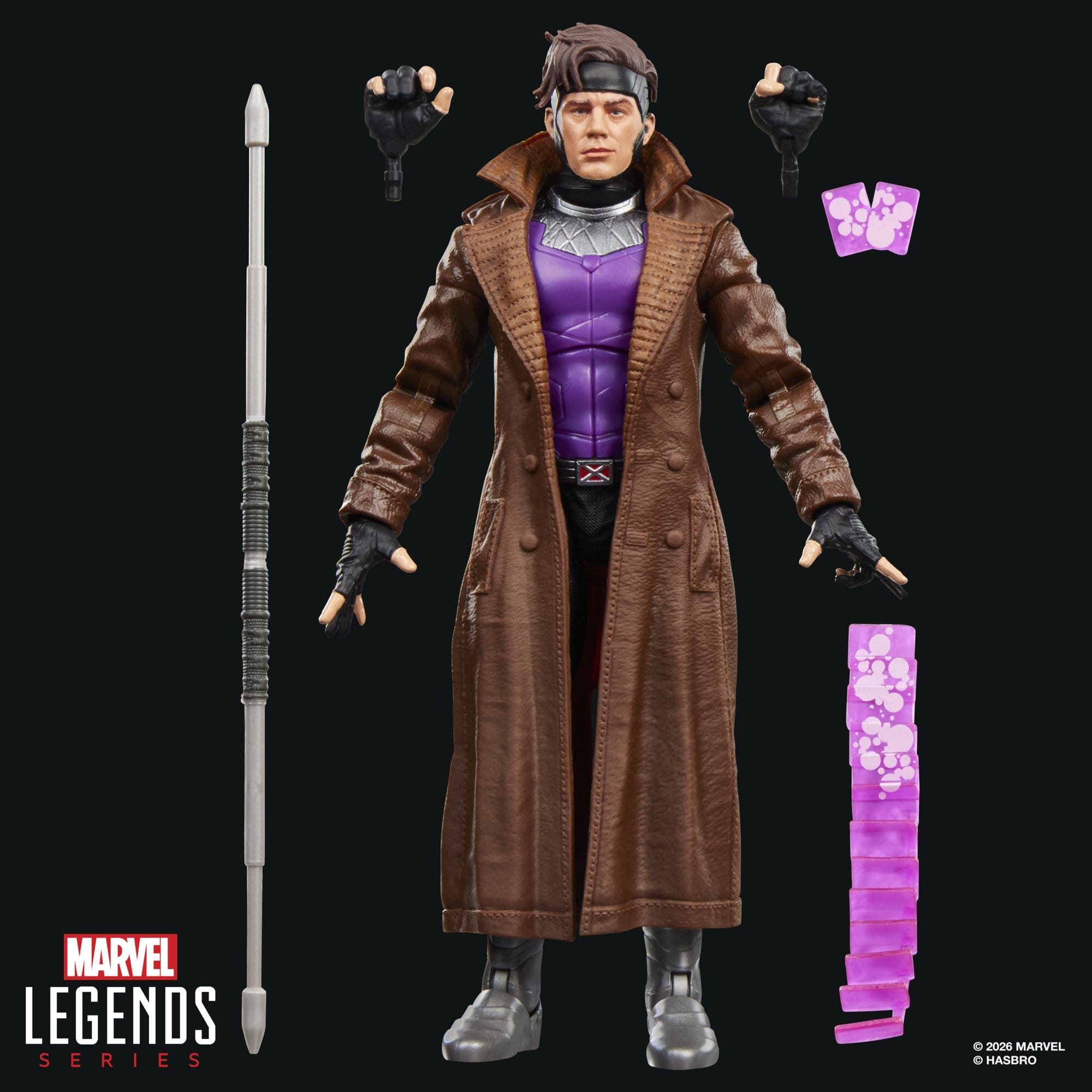Marvel Legends: Gambit (Avengers: Doomsday)-Actionfiguren-Hasbro-Mighty Underground
