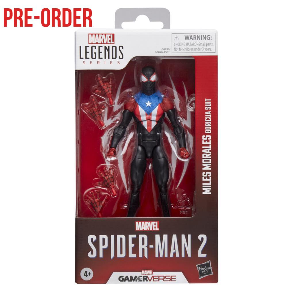 Marvel Legends Gamerverse: Miles Morales Boricua Suit (Spider-Man 2)-Actionfiguren-Hasbro-Mighty Underground