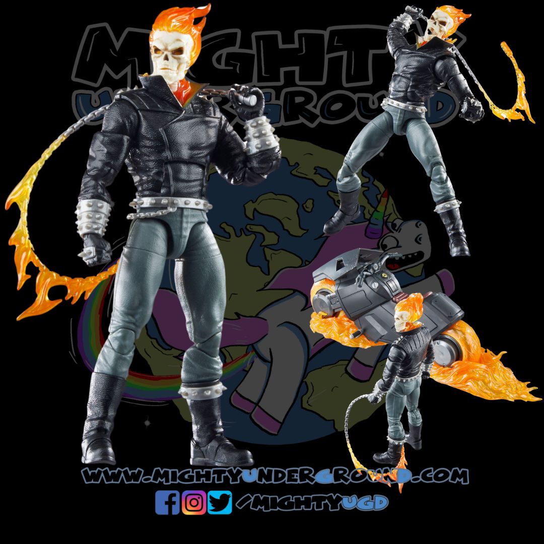 Marvel Legends: Ghost Rider (Danny Ketch) with Motorcycle-Actionfiguren-Hasbro-Mighty Underground