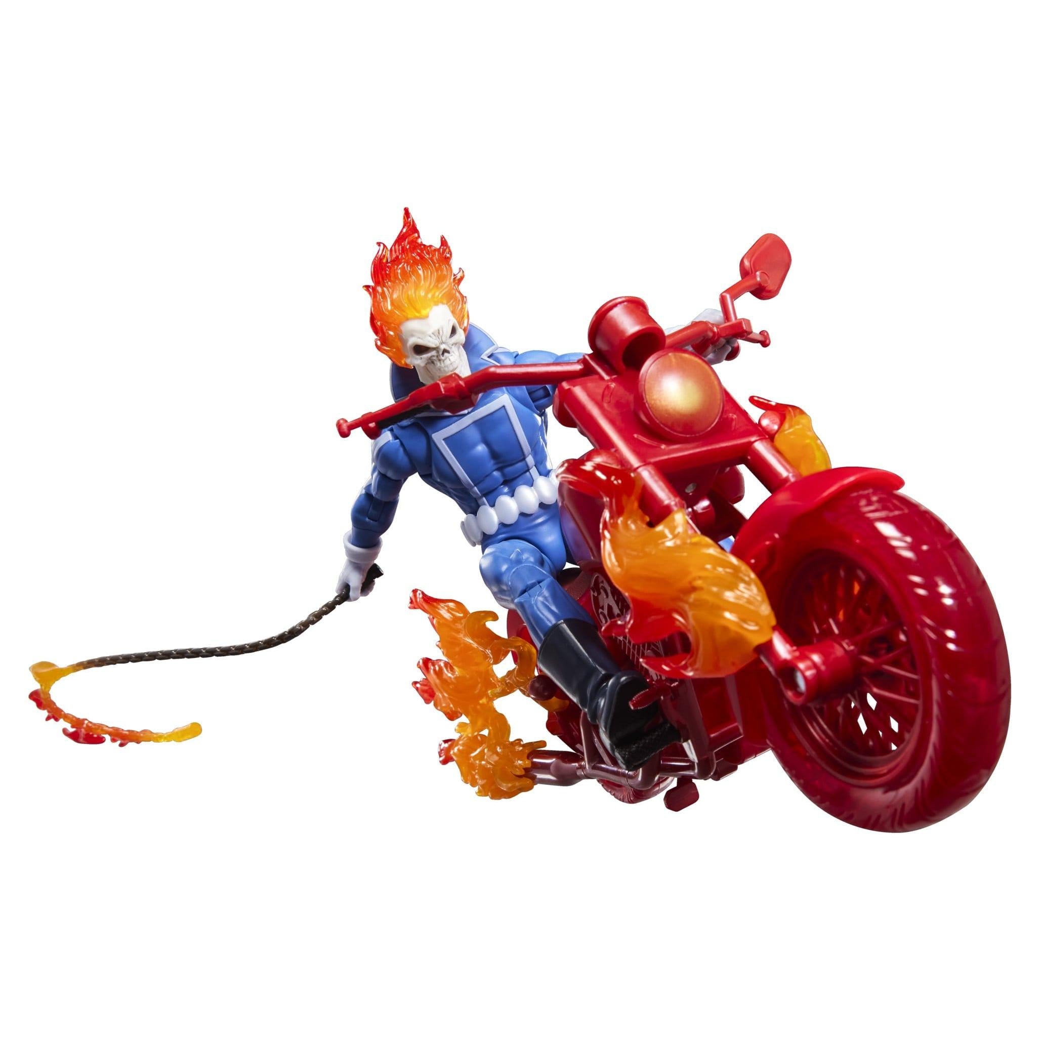 Marvel Legends: Ghost Rider (Johnny Blaze with Motorcycle)-Actionfiguren-Hasbro-Mighty Underground