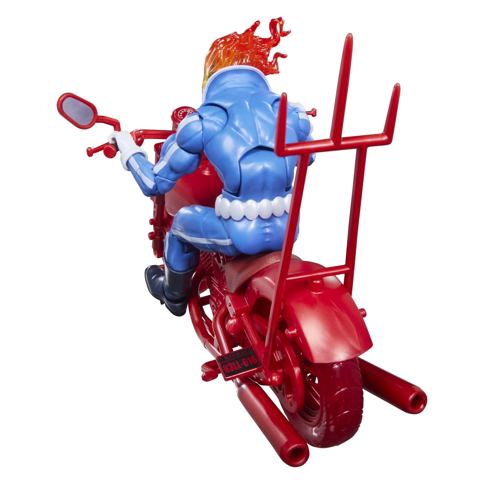 Marvel Legends: Ghost Rider (Johnny Blaze with Motorcycle)-Actionfiguren-Hasbro-Mighty Underground
