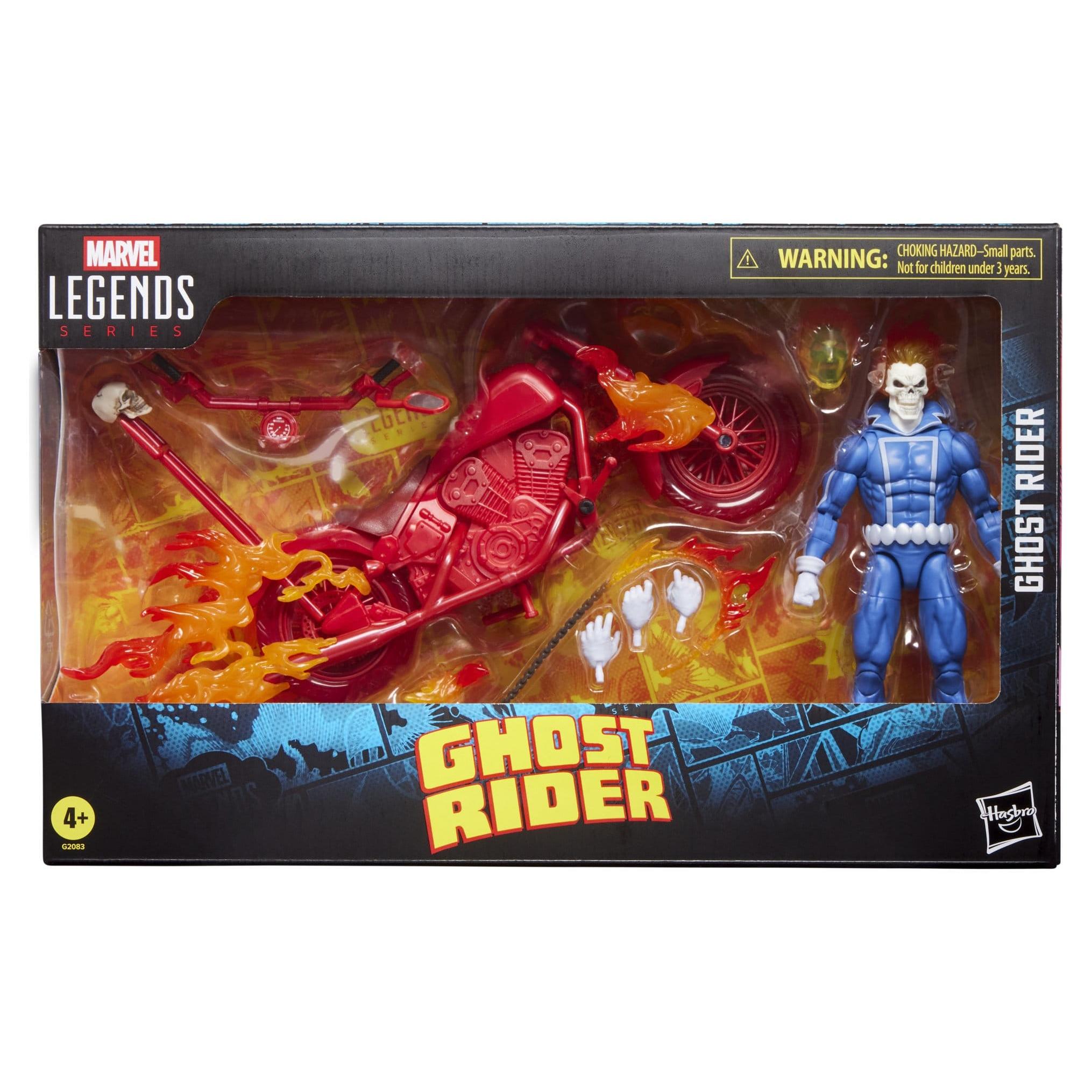 Marvel Legends: Ghost Rider (Johnny Blaze with Motorcycle)-Actionfiguren-Hasbro-Mighty Underground