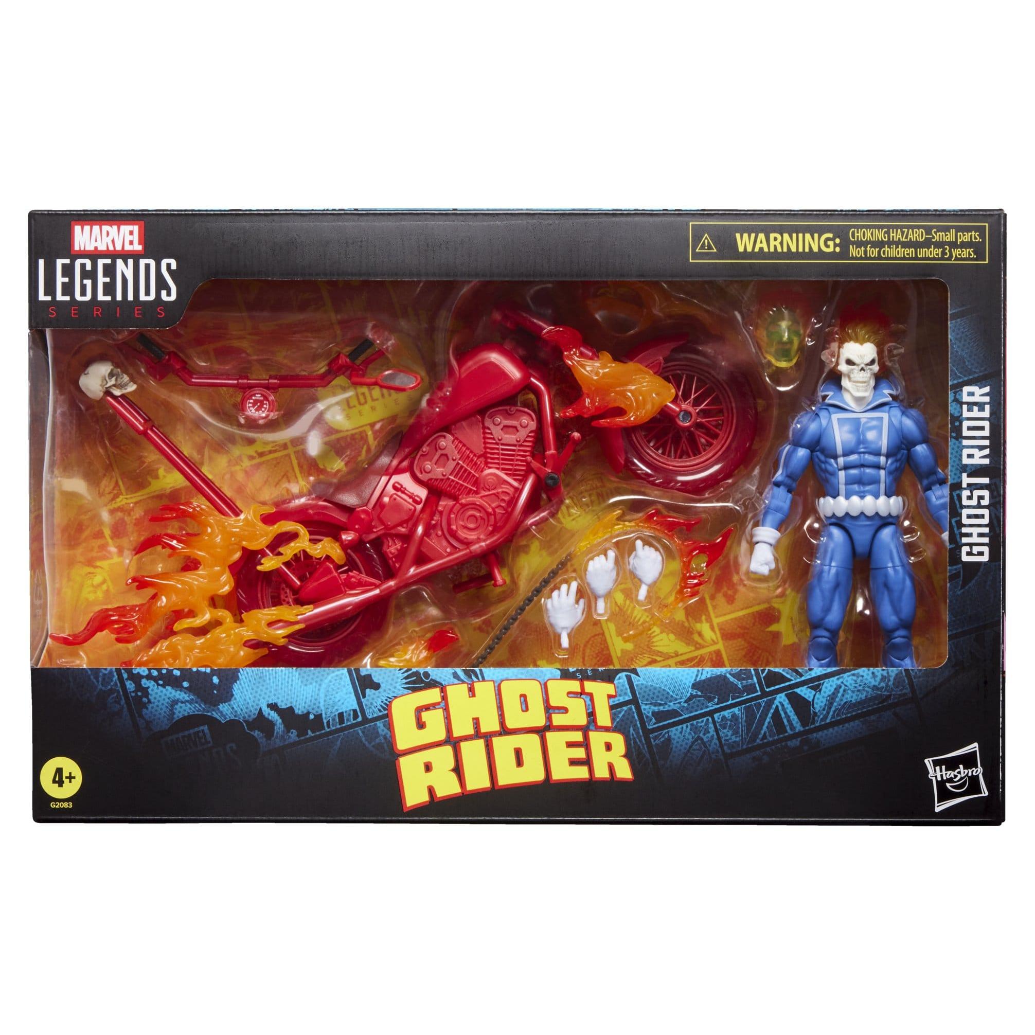 Marvel Legends: Ghost Rider (Johnny Blaze with Motorcycle)-Actionfiguren-Hasbro-Mighty Underground