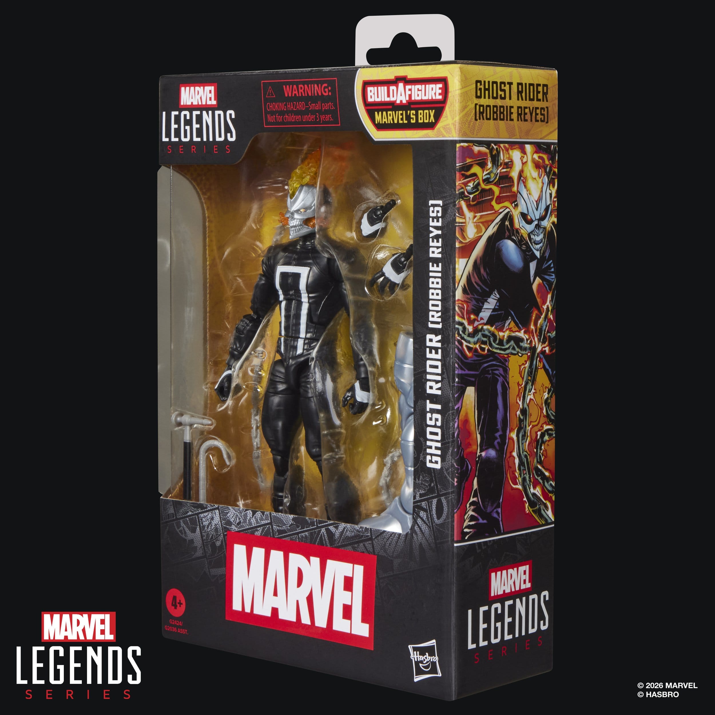 Marvel Legends: Ghost Rider (Robbie Reyes) (BAF: Marvel's Box)-Actionfiguren-Hasbro-Mighty Underground