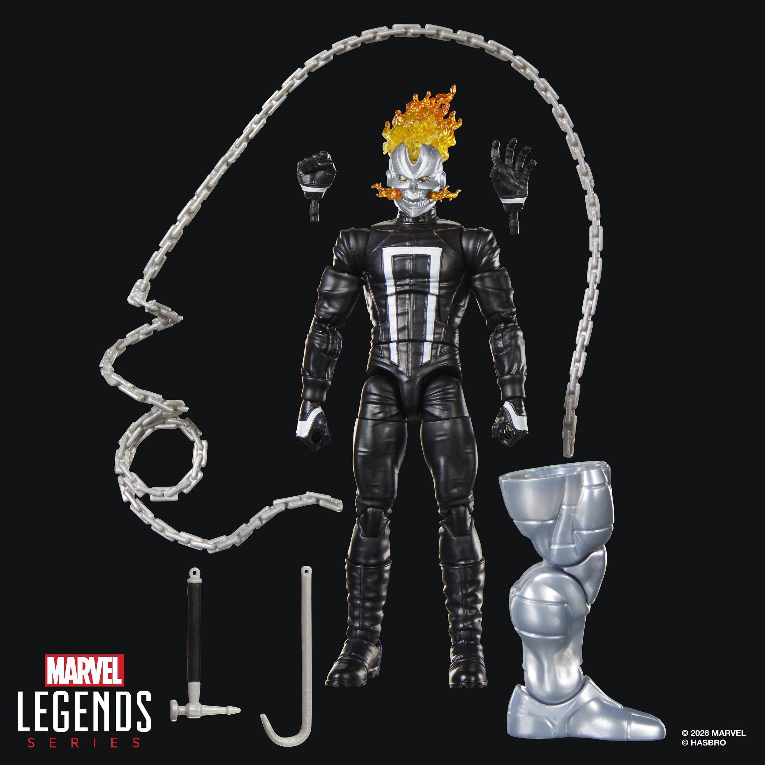 Marvel Legends: Ghost Rider (Robbie Reyes) (BAF: Marvel's Box)-Actionfiguren-Hasbro-Mighty Underground