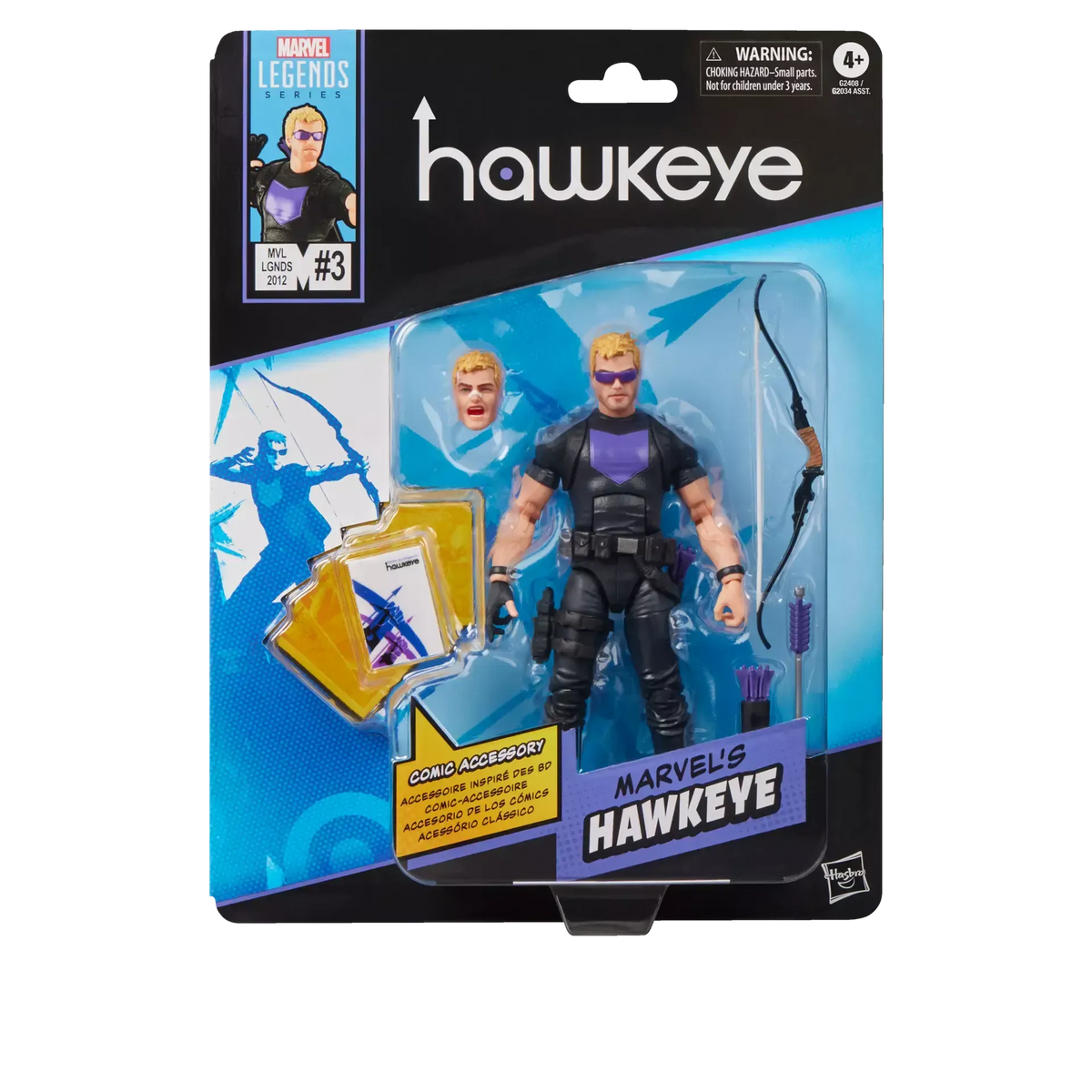 Marvel Legends: Hawkeye (Mini Comics)-Actionfiguren-Hasbro-Mighty Underground