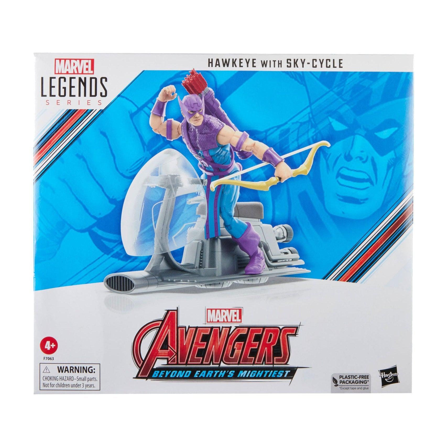 Marvel Legends: Hawkeye with Sky-Cycle (Avengers: Beyond Earth's Mightiest)-Actionfiguren-Hasbro-Mighty Underground