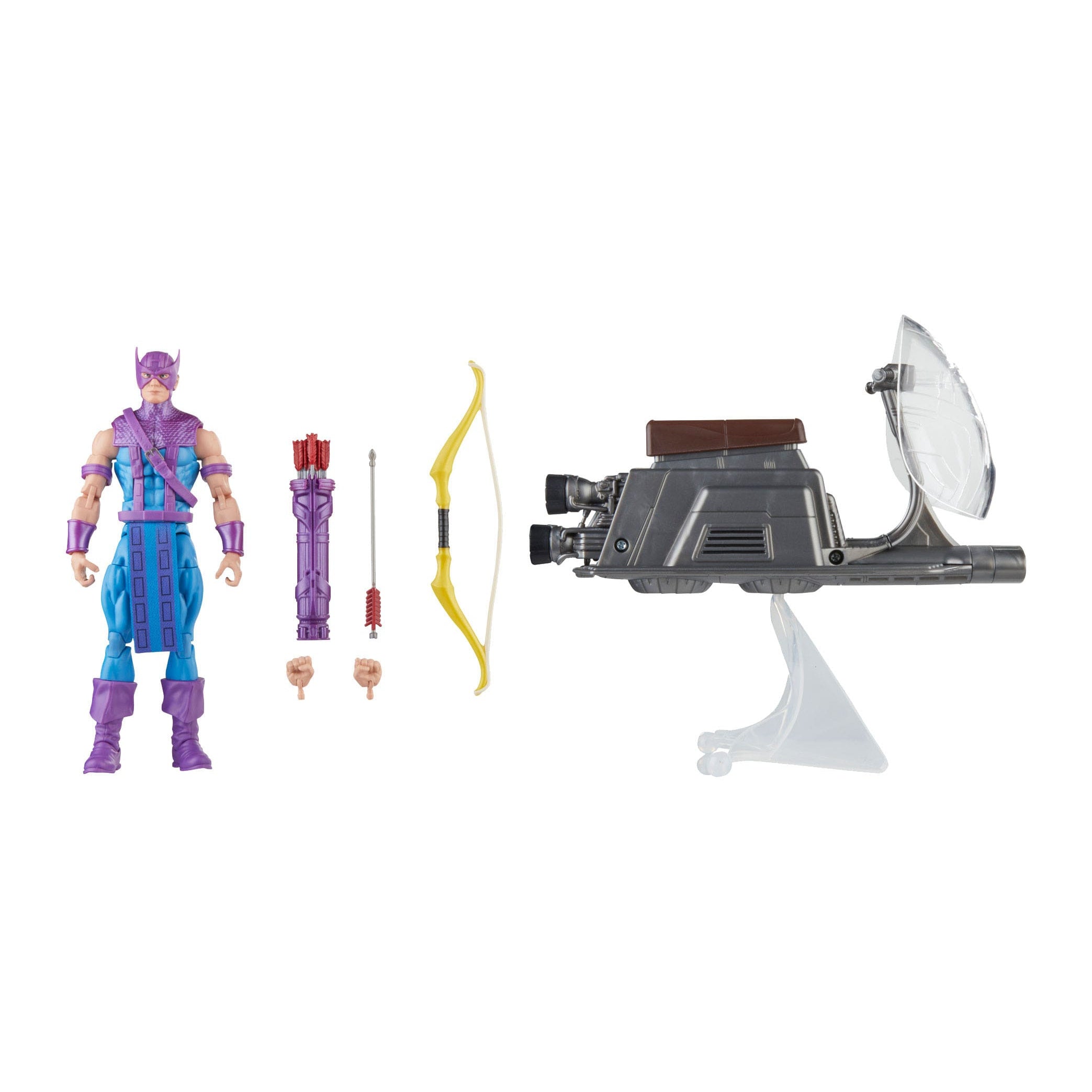 Marvel Legends: Hawkeye with Sky-Cycle (Avengers: Beyond Earth's Mightiest)-Actionfiguren-Hasbro-Mighty Underground