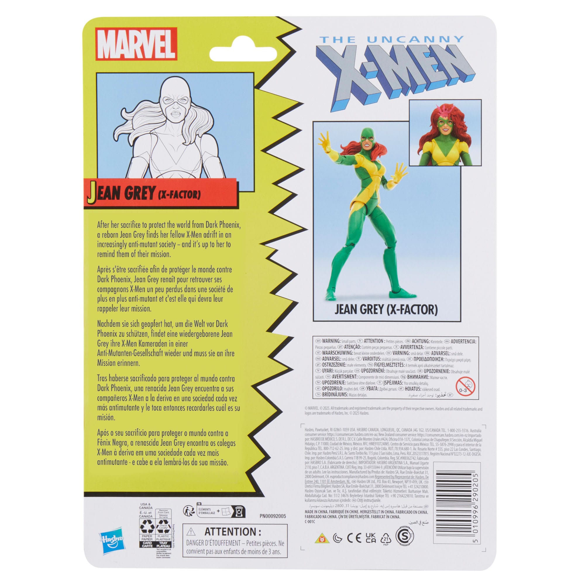 Marvel Legends: Jean Grey (X-Factor)-Actionfiguren-Hasbro-Mighty Underground