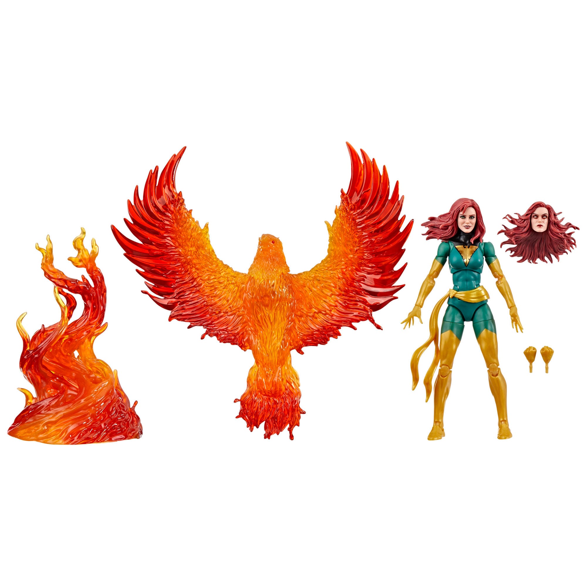 Marvel Legends: Jean Grey and Phoenix Force-Actionfiguren-Hasbro-Mighty Underground