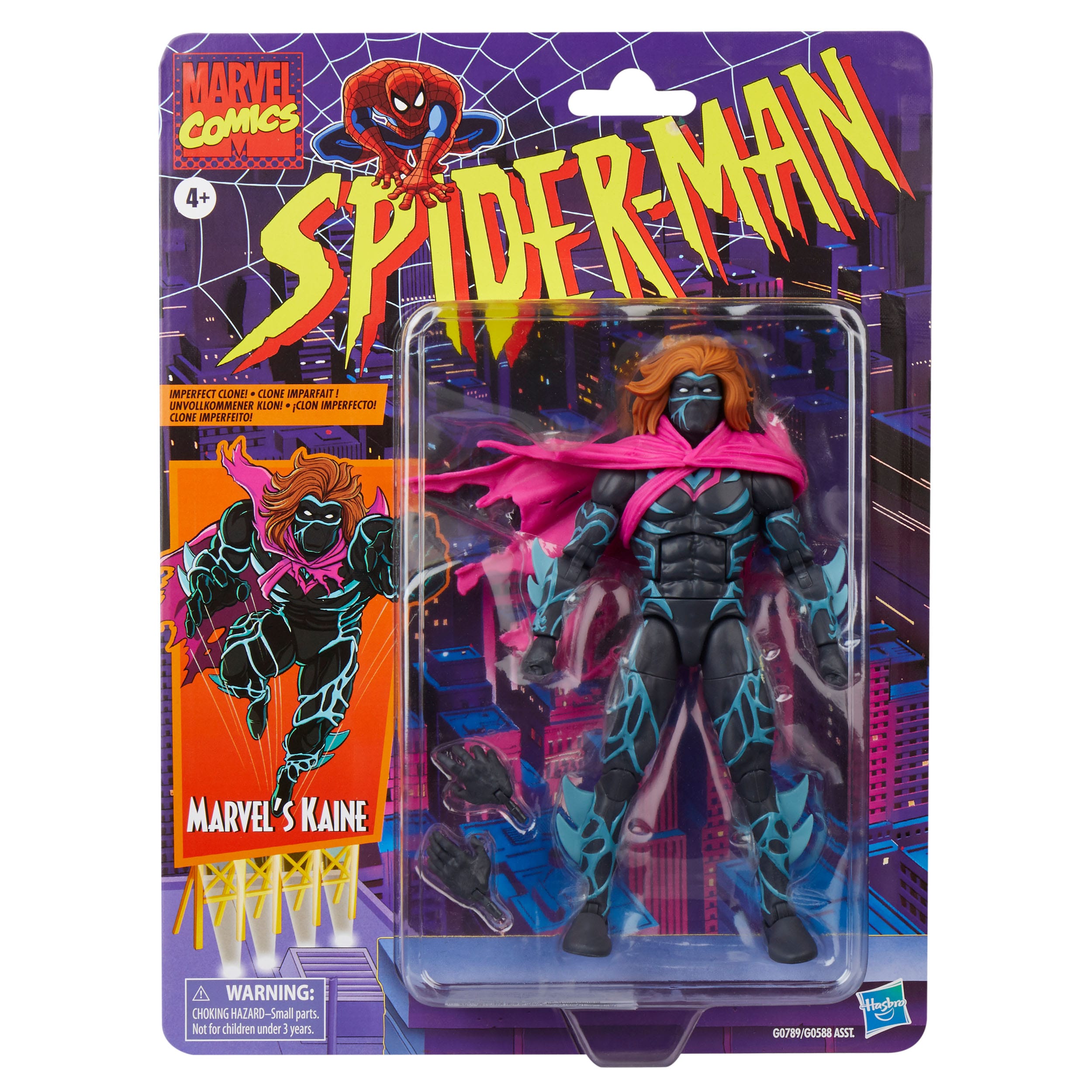 Marvel Legends: Kaine (Spider-Man)-Actionfiguren-Hasbro-Mighty Underground