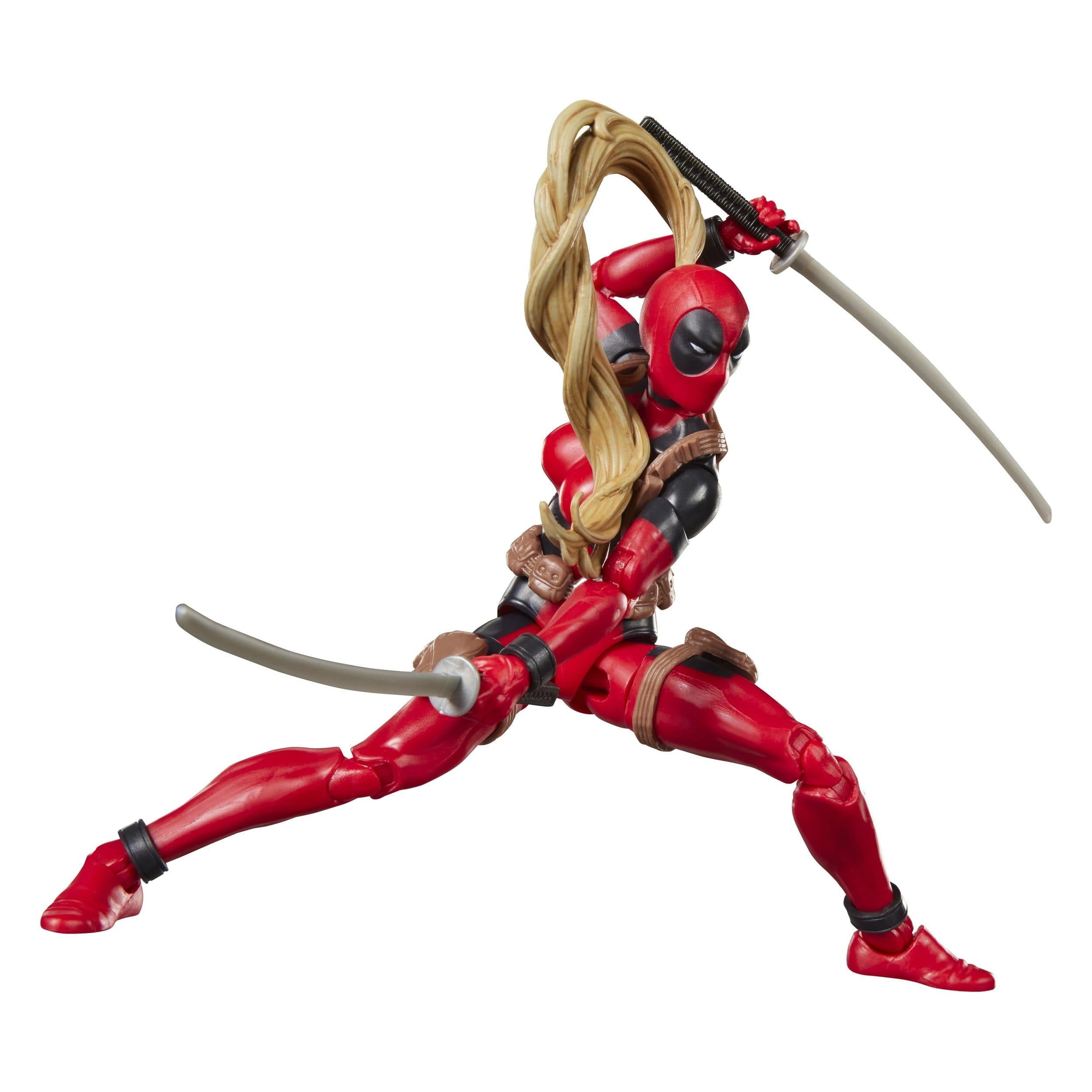 Marvel Legends: Lady Deadpool (BAF: Marvel's Box)-Actionfiguren-Hasbro-Mighty Underground