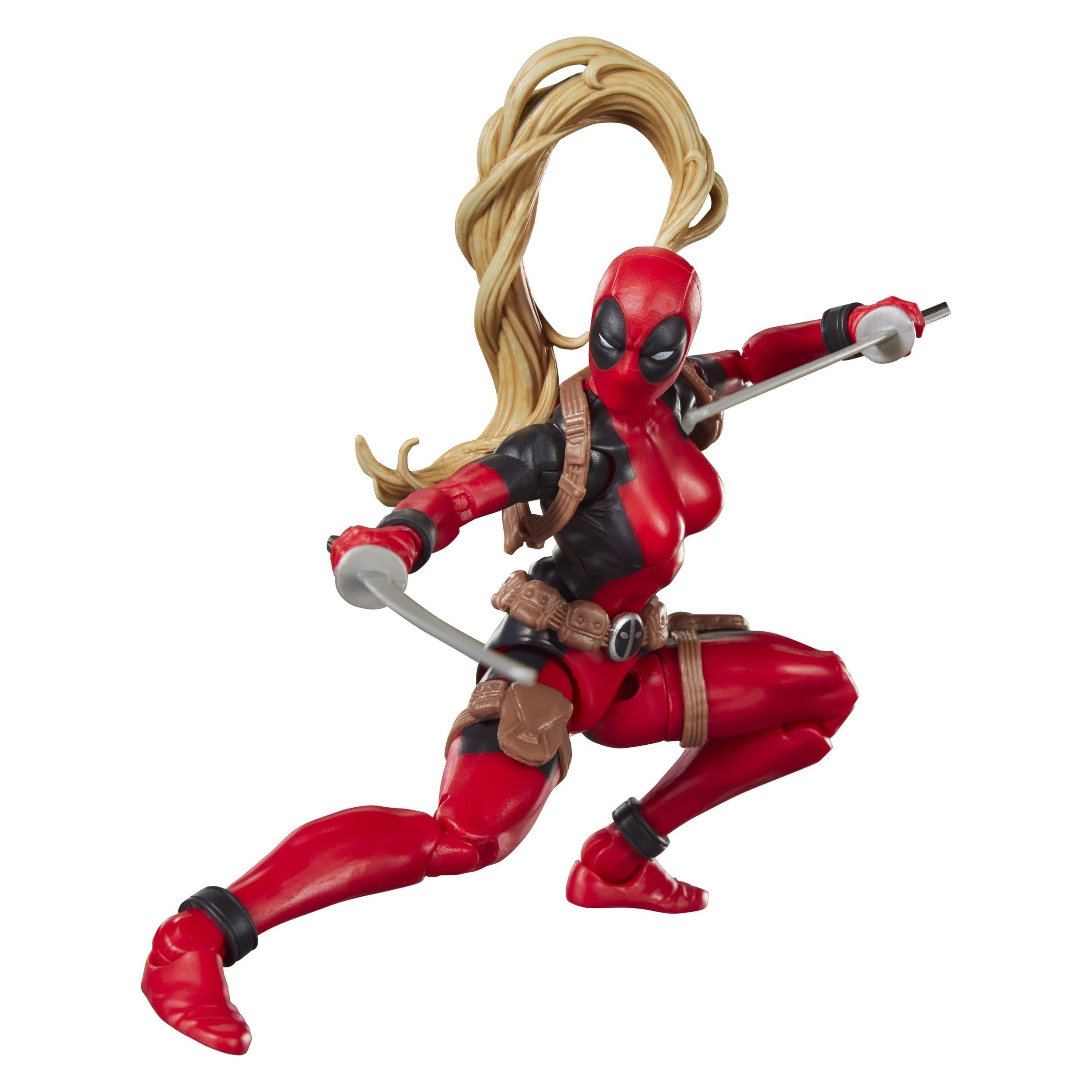 Marvel Legends: Lady Deadpool (BAF: Marvel's Box)-Actionfiguren-Hasbro-Mighty Underground