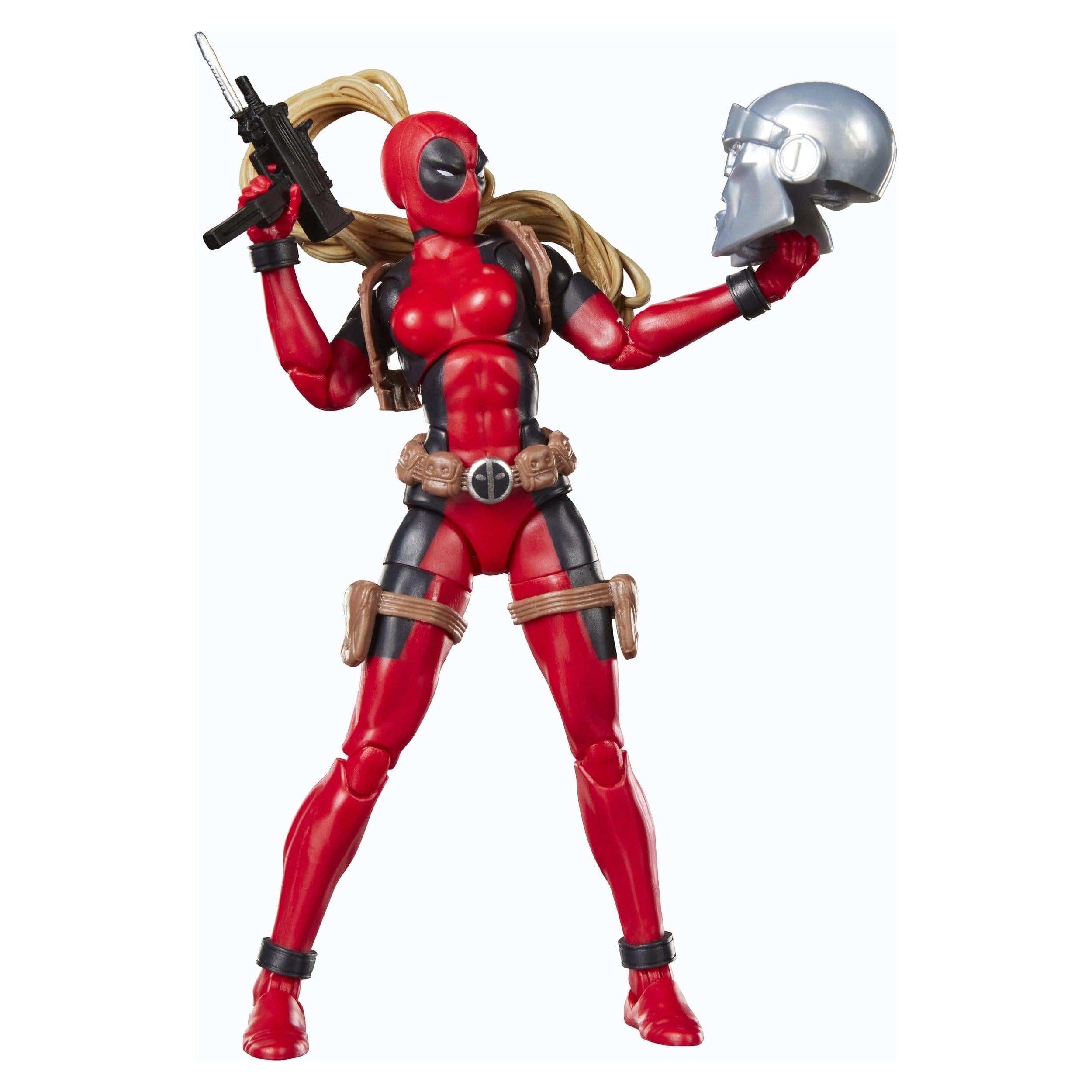Marvel Legends: Lady Deadpool (BAF: Marvel's Box)-Actionfiguren-Hasbro-Mighty Underground
