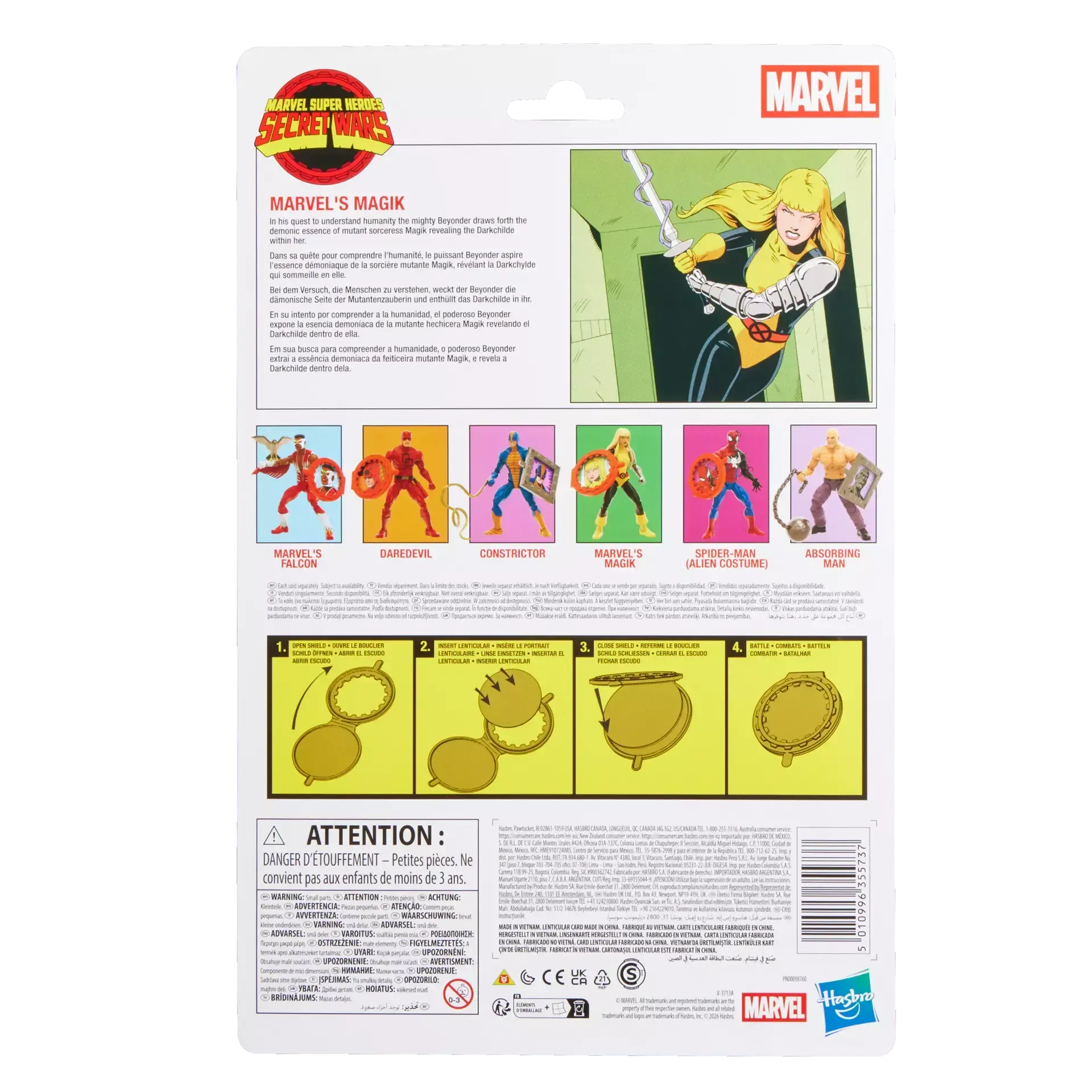 Marvel Legends: Magik (Secret Wars)-Actionfiguren-Hasbro-Mighty Underground
