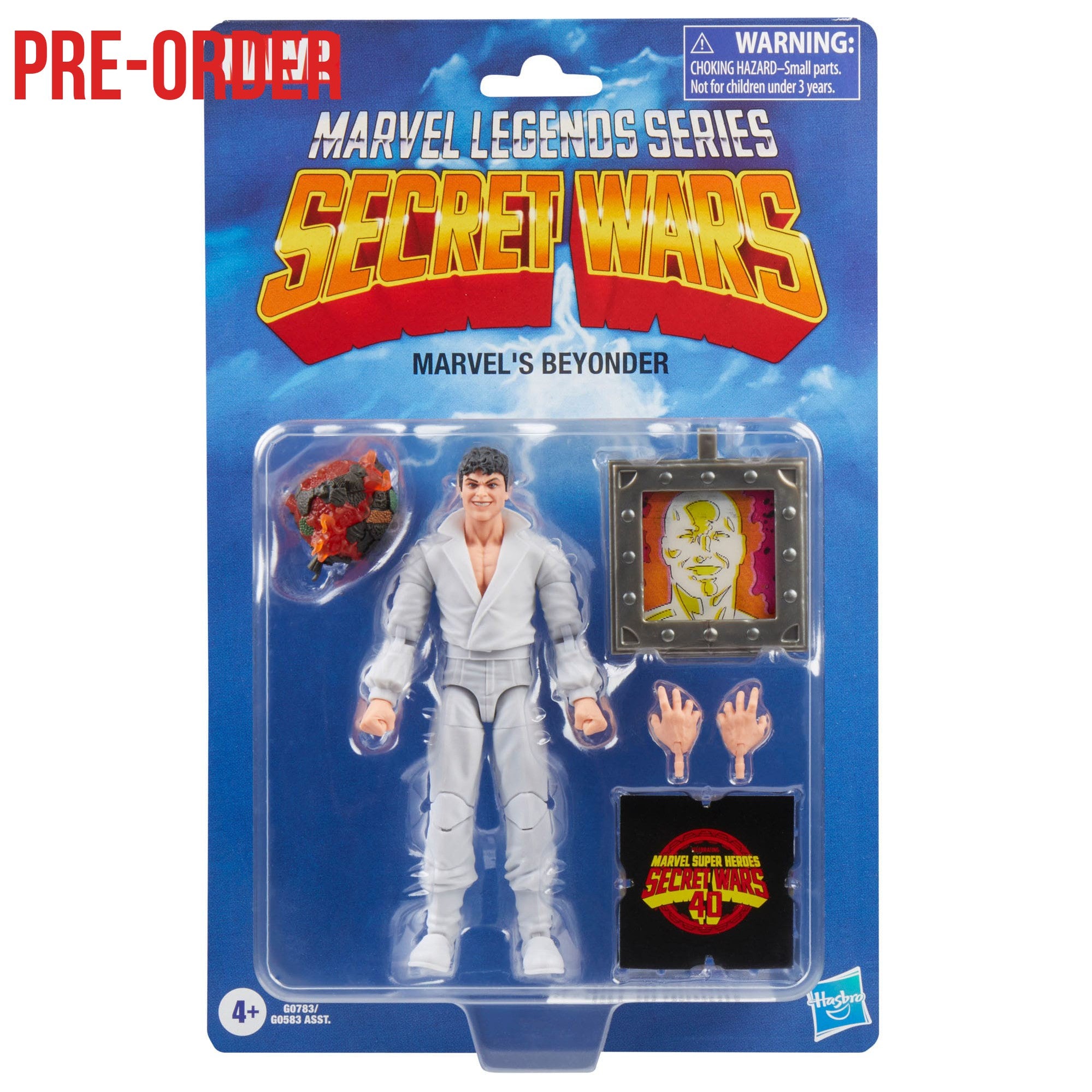 Marvel Legends: Marvel's Beyonder (Secret Wars, Retro)-Actionfiguren-Hasbro-Mighty Underground