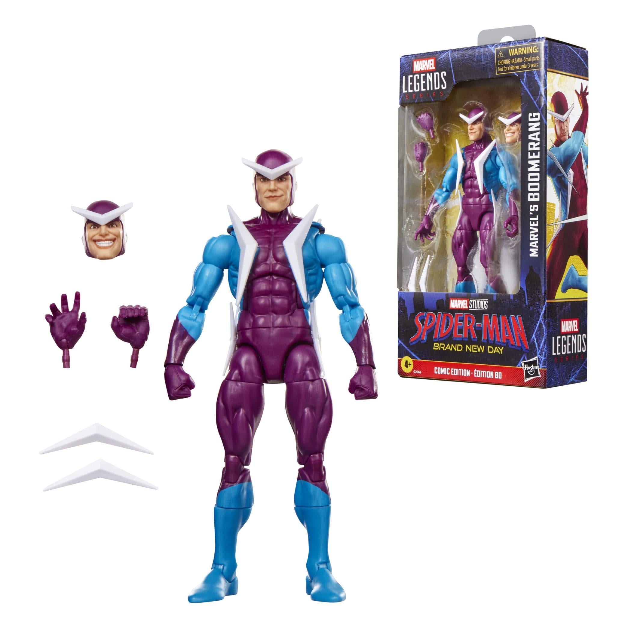 Marvel Legends: Marvel's Boomerang (Spider-Man: Brand New Day, Comic Edition)-Actionfiguren-Hasbro-Mighty Underground