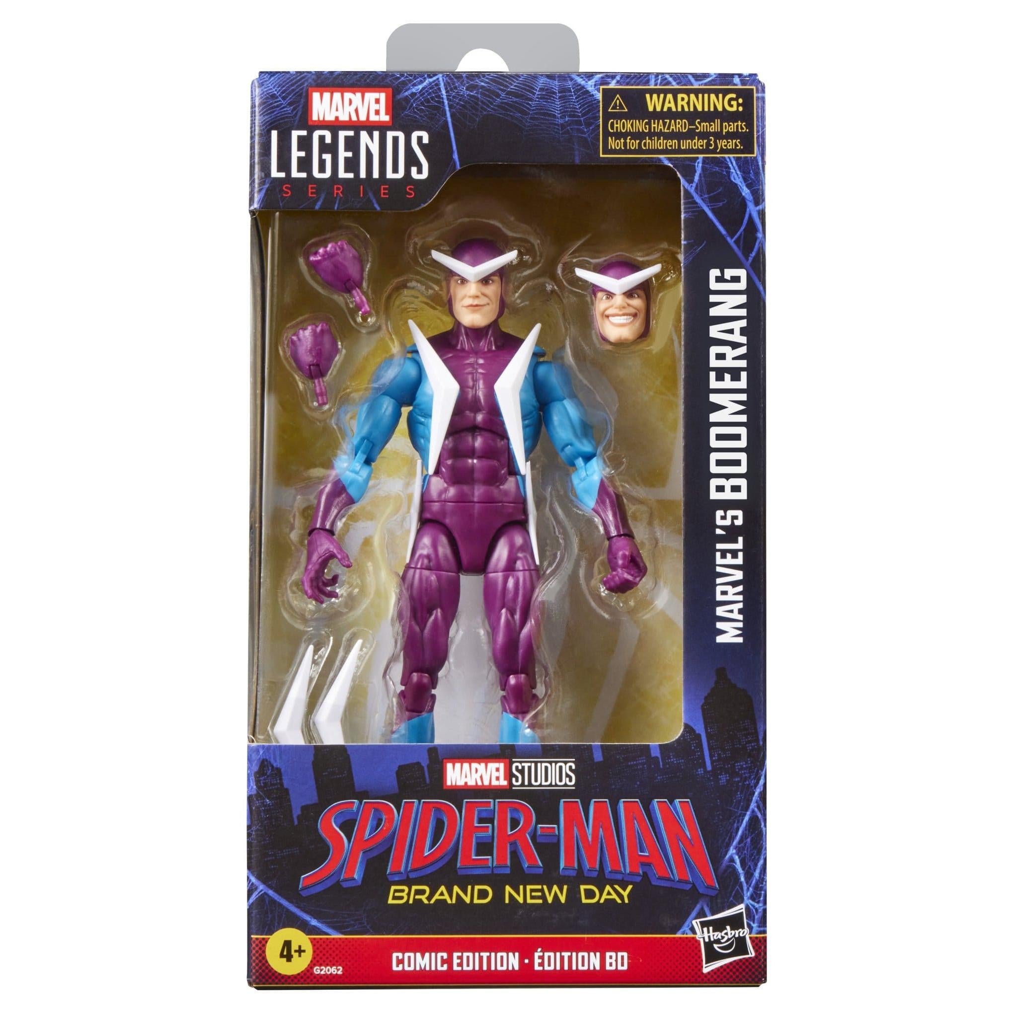 Marvel Legends: Marvel's Boomerang (Spider-Man: Brand New Day, Comic Edition)-Actionfiguren-Hasbro-Mighty Underground