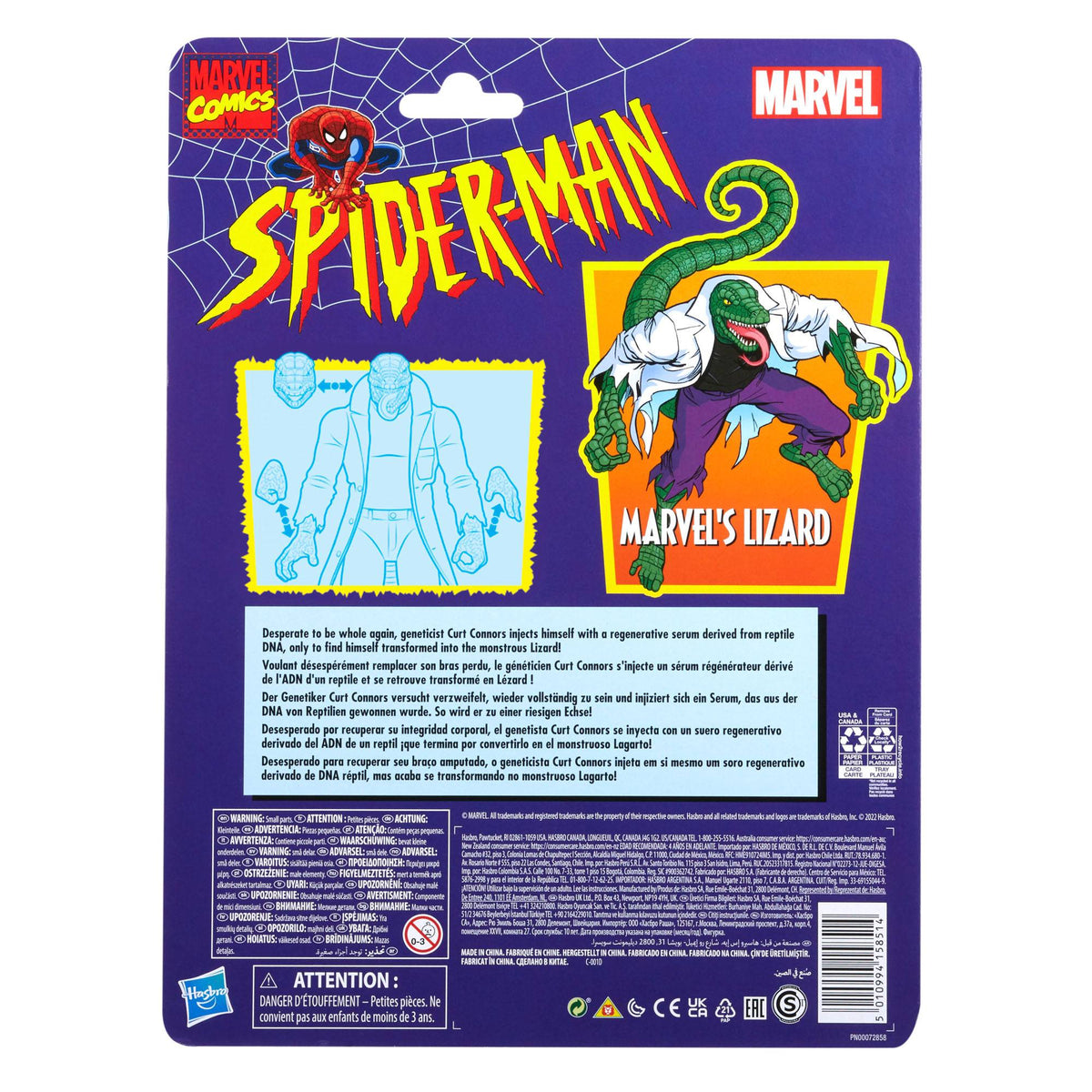 Marvel Legends: Marvel's Lizard (Spider-Man)-Actionfiguren-Hasbro-Mighty Underground