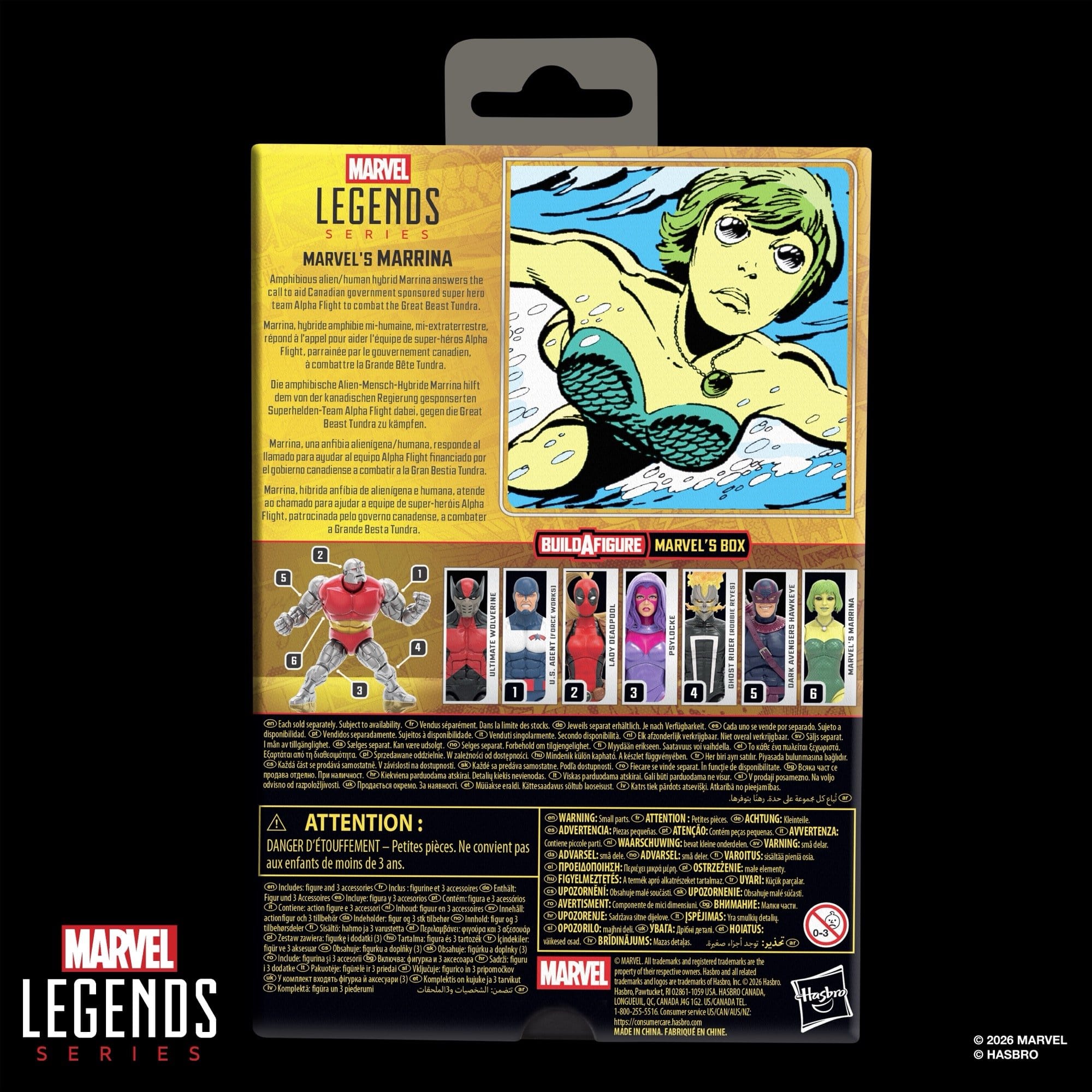 Marvel Legends: Marvel's Marrina (BAF: Marvel's Box)-Actionfiguren-Hasbro-Mighty Underground