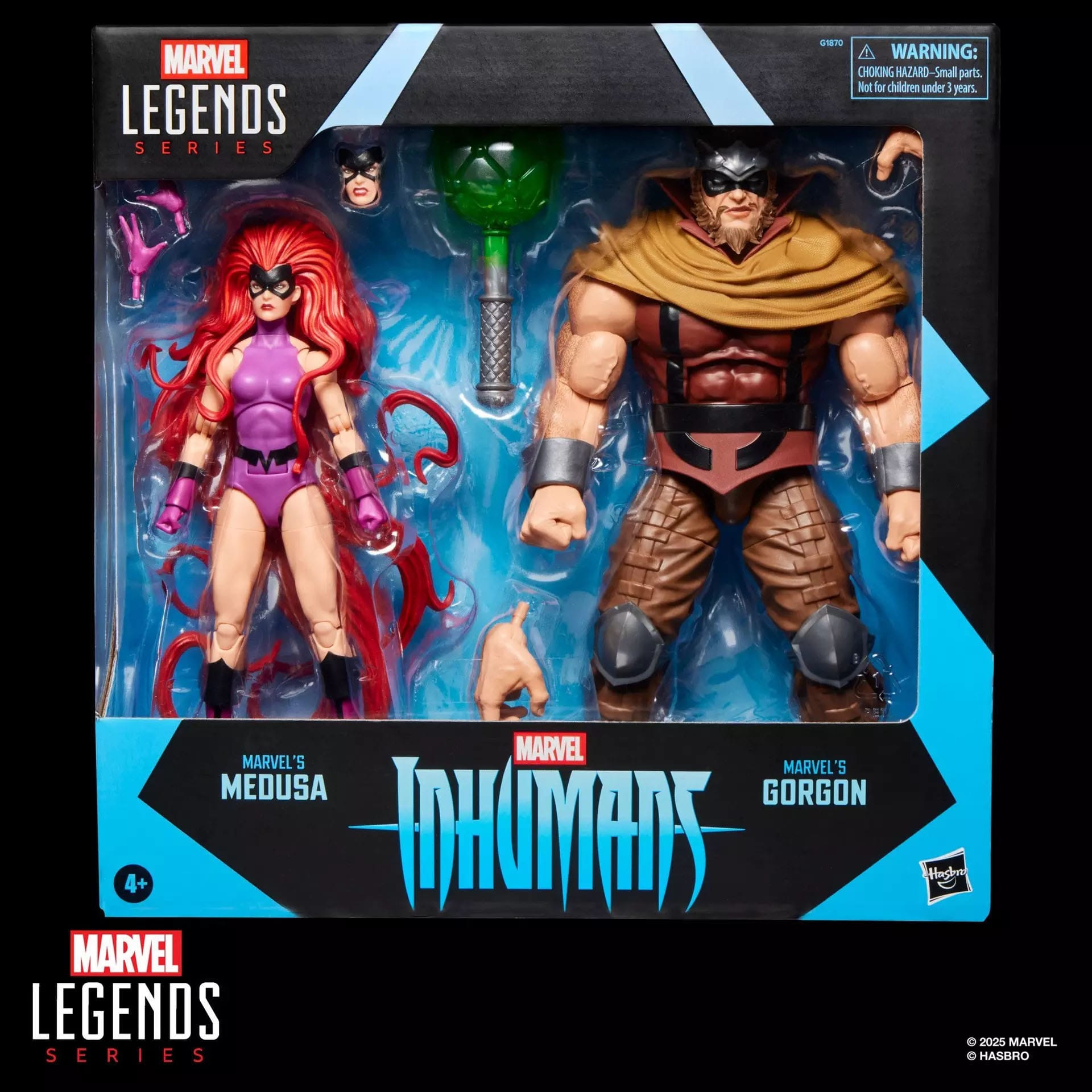 Marvel Legends: Marvel's Medusa & Marvel's Gorgon (Inhumans) - 2-Pack-Actionfiguren-Hasbro-Mighty Underground