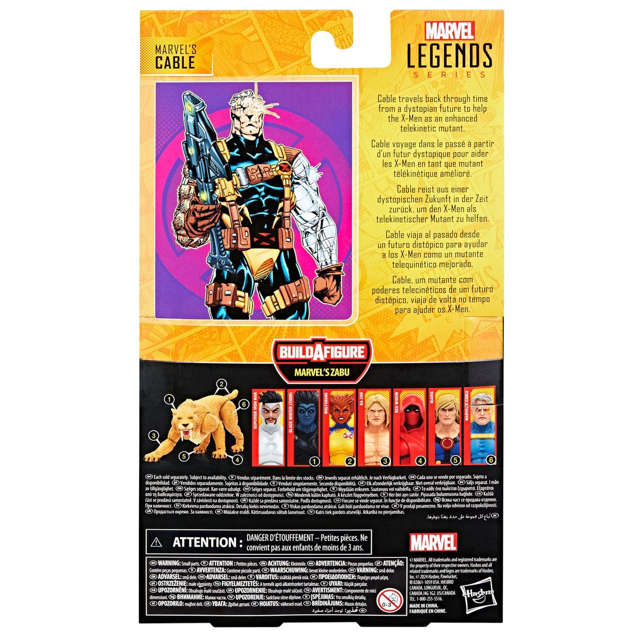 Marvel Legends: Marvel's Zabu BAF Wave-Actionfiguren-Hasbro-Mighty Underground