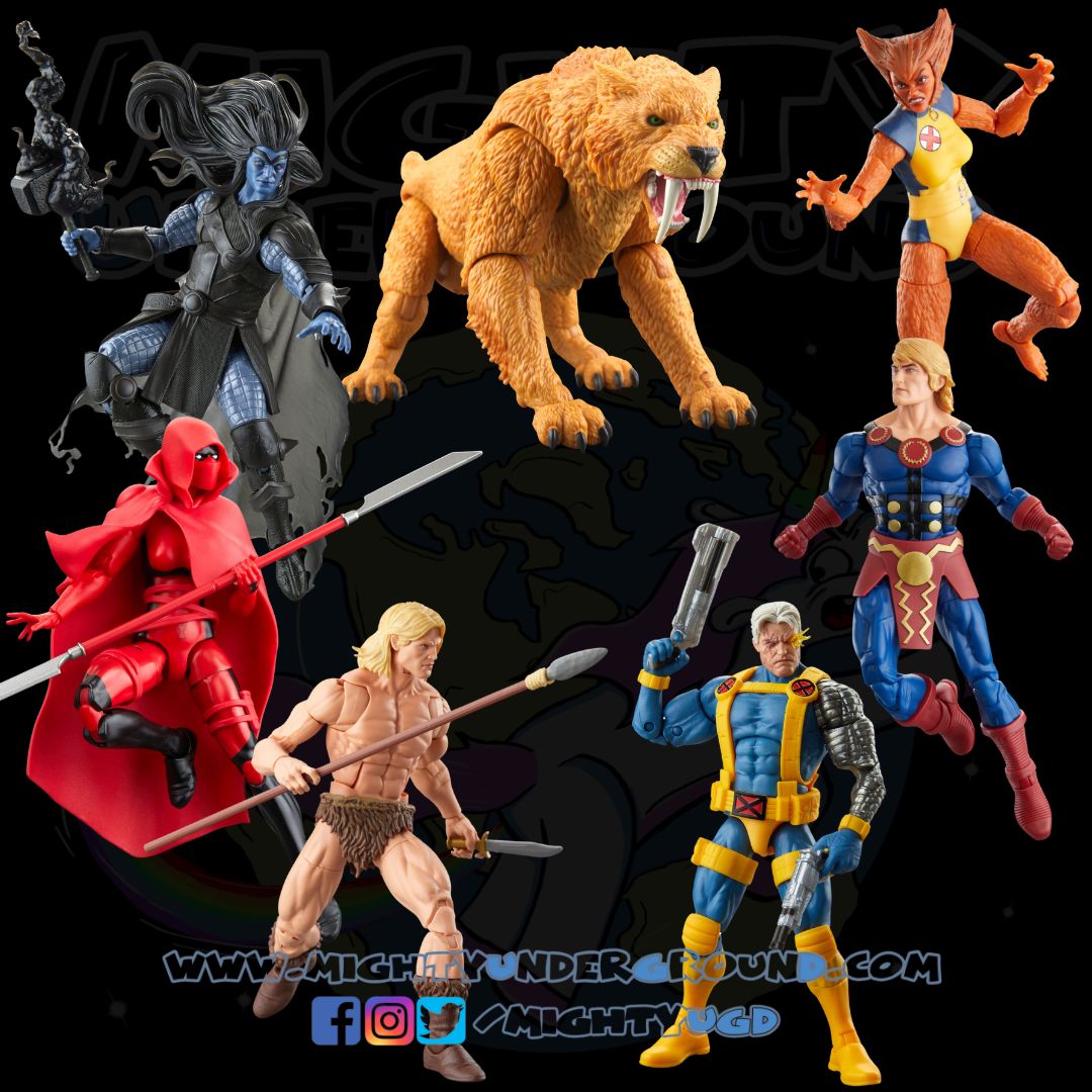 Marvel Legends: Marvel's Zabu BAF Wave-Actionfiguren-Hasbro-Mighty Underground