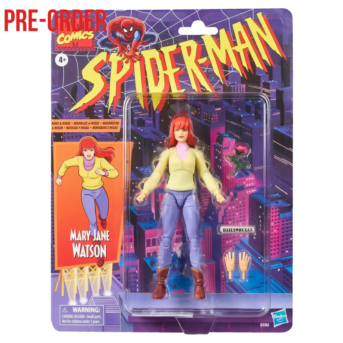 Marvel Legends: Mary Jane (Spider-Man) (Retro)-Actionfiguren-Hasbro-Mighty Underground