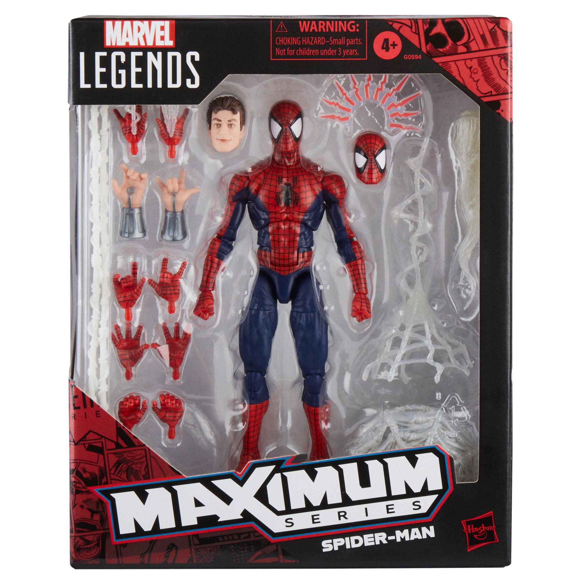 Marvel Legends Maximum Series: Spider-Man-Actionfiguren-Hasbro-Mighty Underground