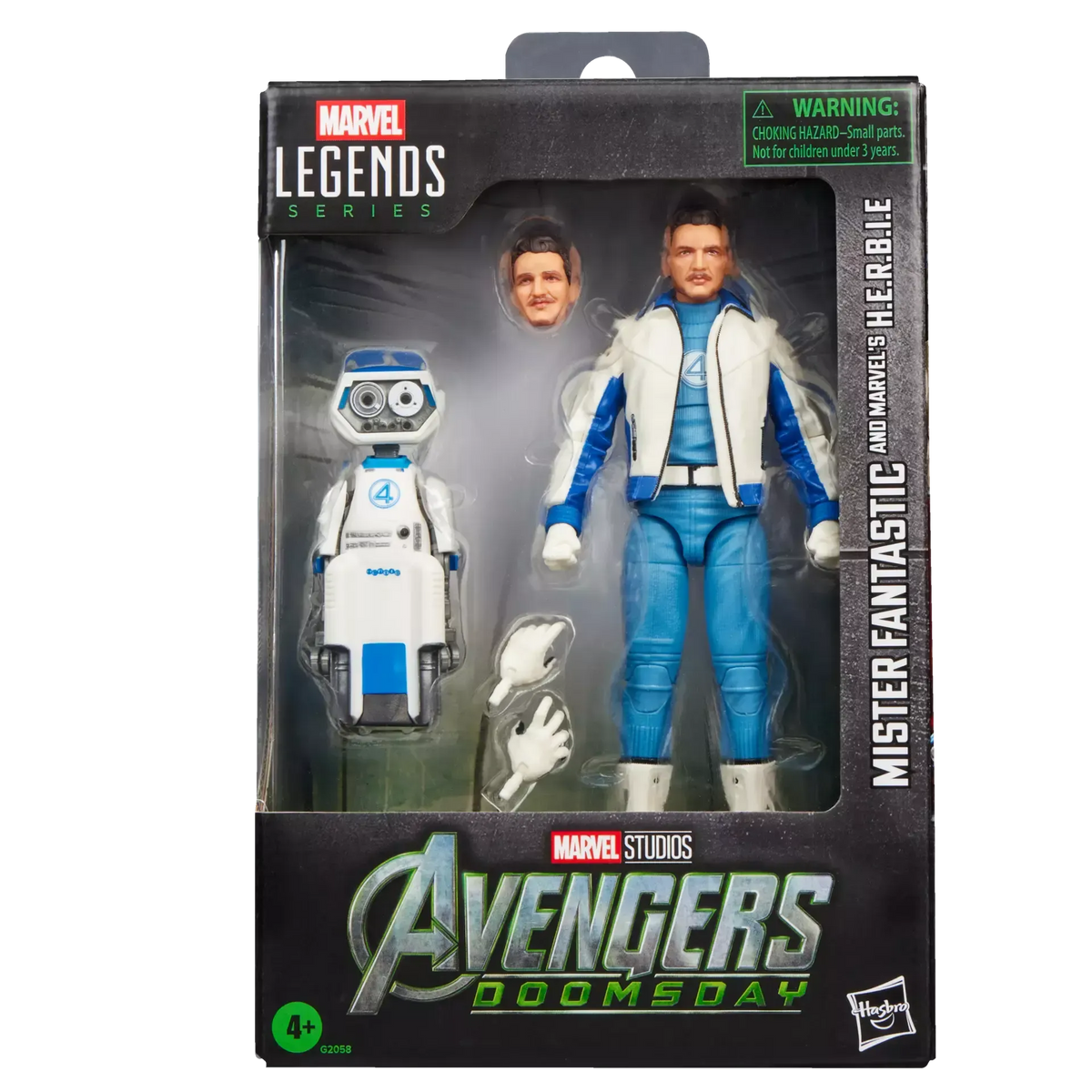 Marvel Legends: Mr Fantastic & Marvel's H.E.R.B.I.E. (Doomsday)-Actionfiguren-Hasbro-Mighty Underground