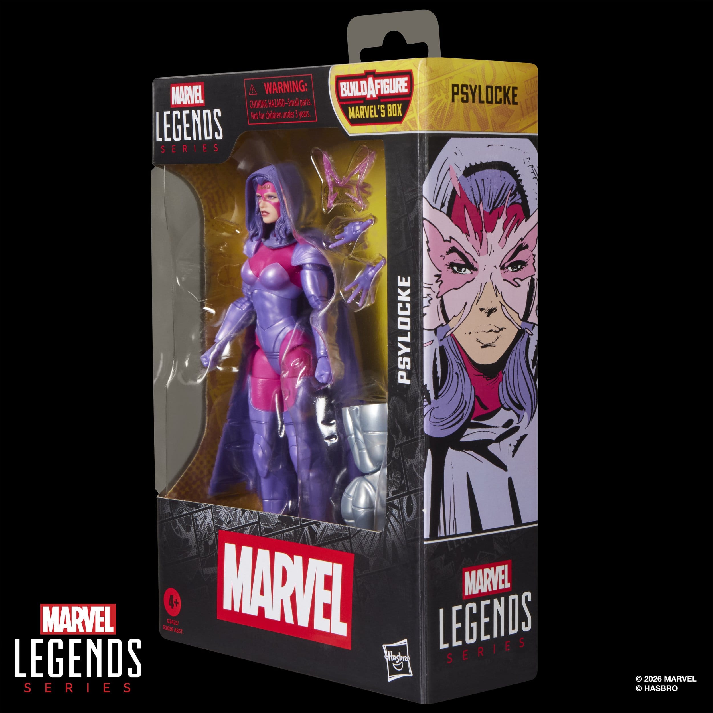 Marvel Legends: Psylocke (BAF: Marvel's Box)-Actionfiguren-Hasbro-Mighty Underground