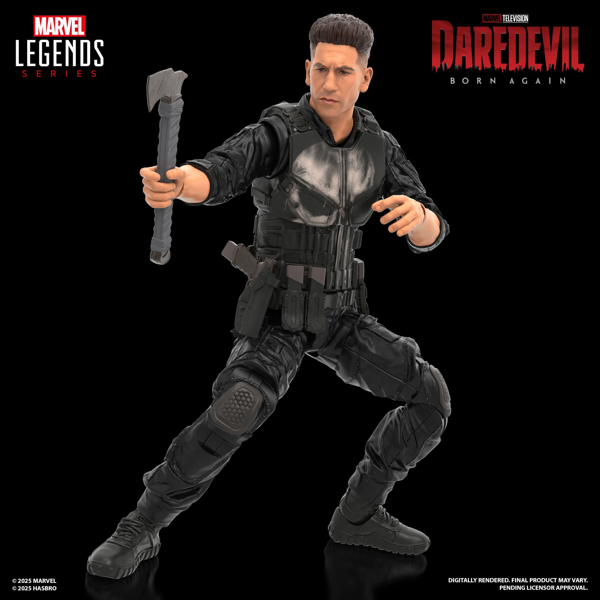 Marvel Legends: Punisher (Daredevil: Born Again)-Actionfiguren-Hasbro-Mighty Underground