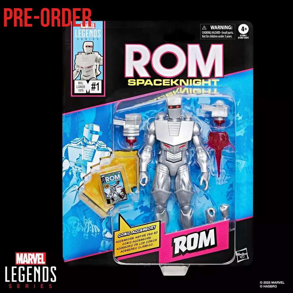 Marvel Legends: Rom Spaceknight (Mini Comics)-Actionfiguren-Hasbro-Mighty Underground