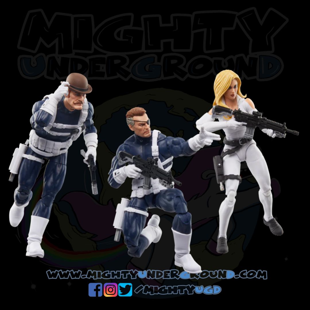 Marvel Legends: S.H.I.E.L.D. - 3-Pack-Actionfiguren-Hasbro-Mighty Underground