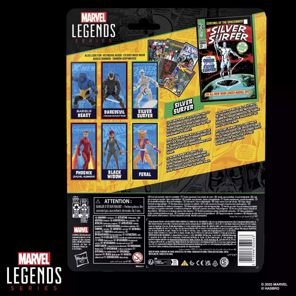 Marvel Legends: Silver Surfer (Mini Comics)-Actionfiguren-Hasbro-Mighty Underground