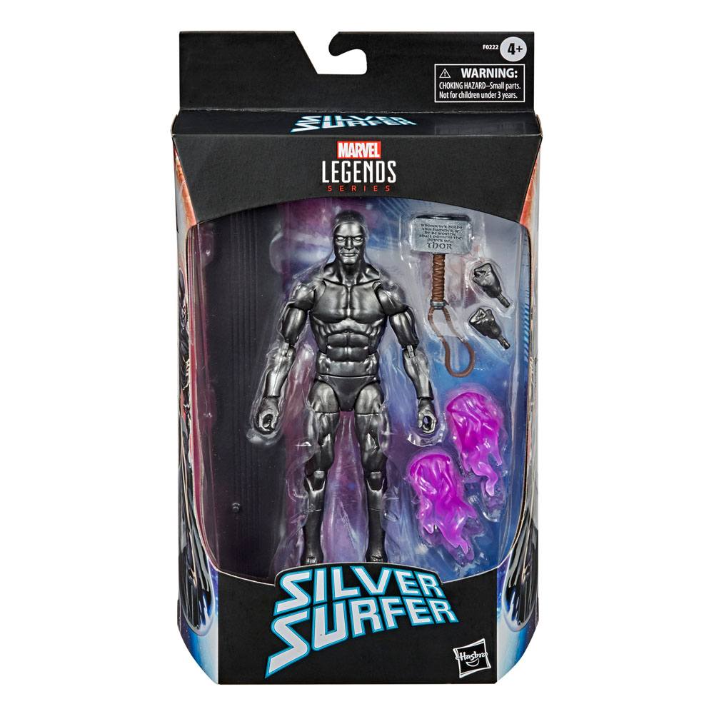 Marvel Legends: Silver Surfer (with Mjolnir) (2021 Reissue)-Actionfiguren-Hasbro-Mighty Underground