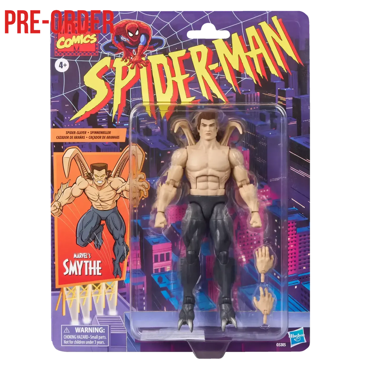 Marvel Legends: Smythe (Spider-Man) (Retro)-Actionfiguren-Hasbro-Mighty Underground