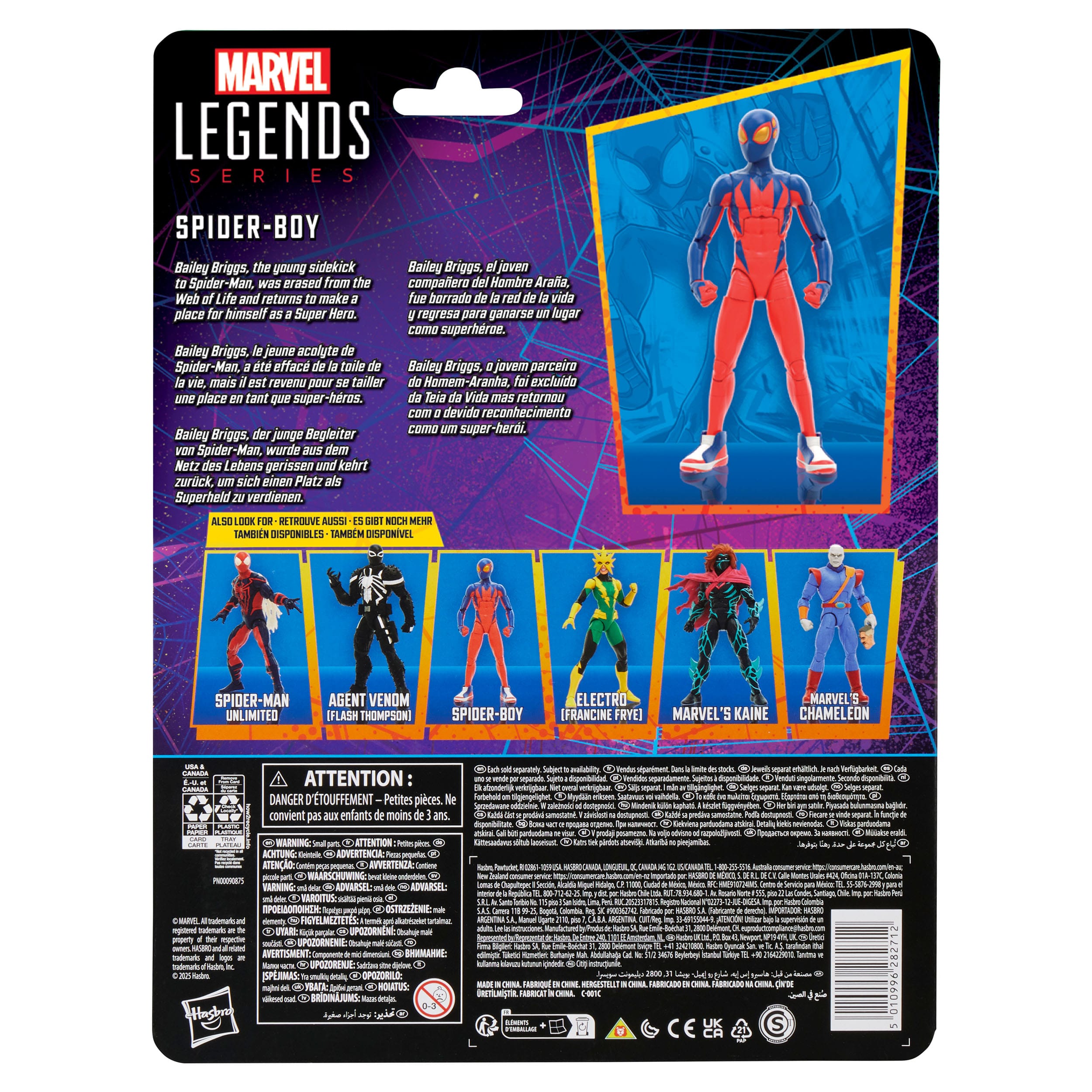 Marvel Legends: Spider-Boy (Spider-Man)-Actionfiguren-Hasbro-Mighty Underground