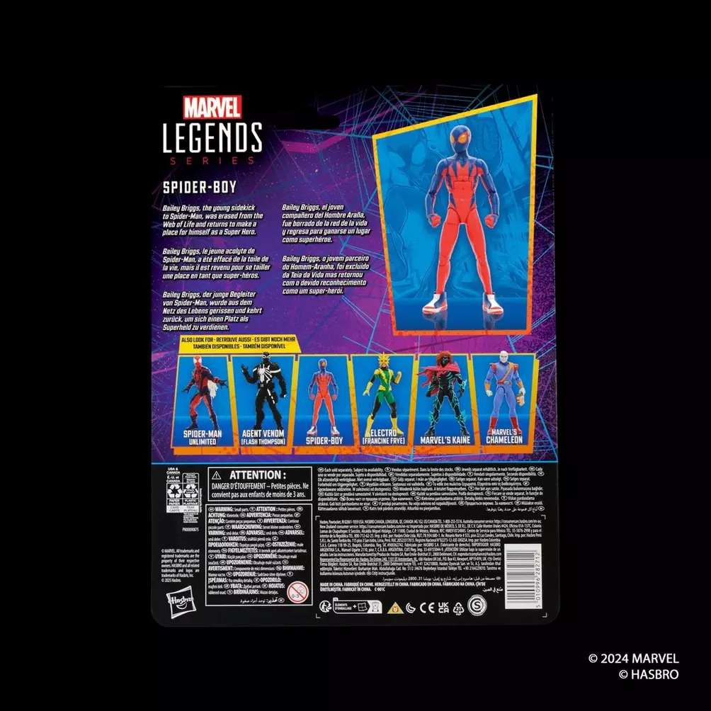 Marvel Legends: Spider-Boy (Spider-Man)-Actionfiguren-Hasbro-Mighty Underground