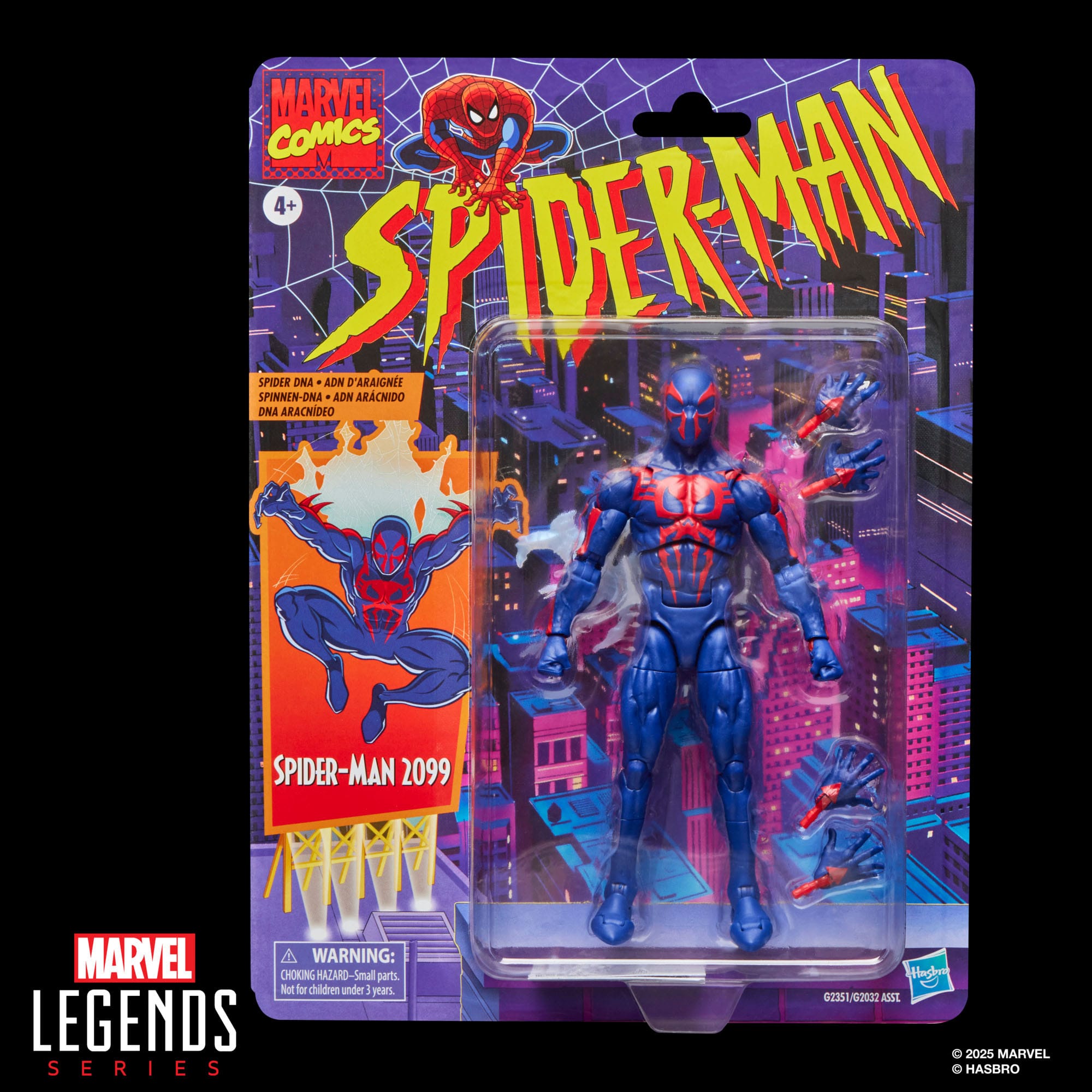 Marvel Legends: Spider-Man 2099-Actionfiguren-Hasbro-Mighty Underground