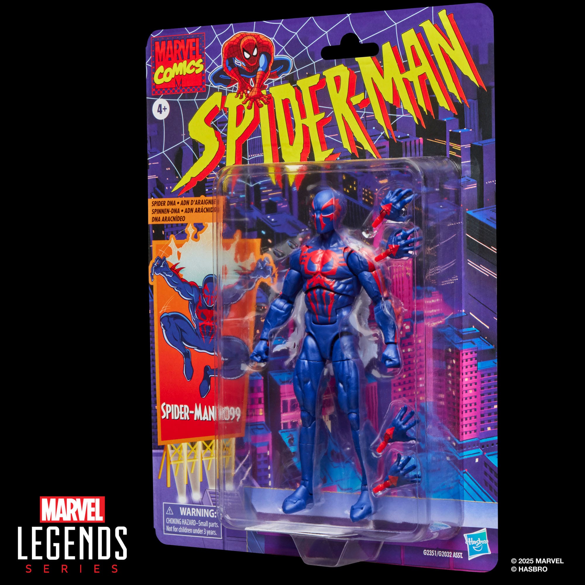 Marvel Legends: Spider-Man 2099-Actionfiguren-Hasbro-Mighty Underground