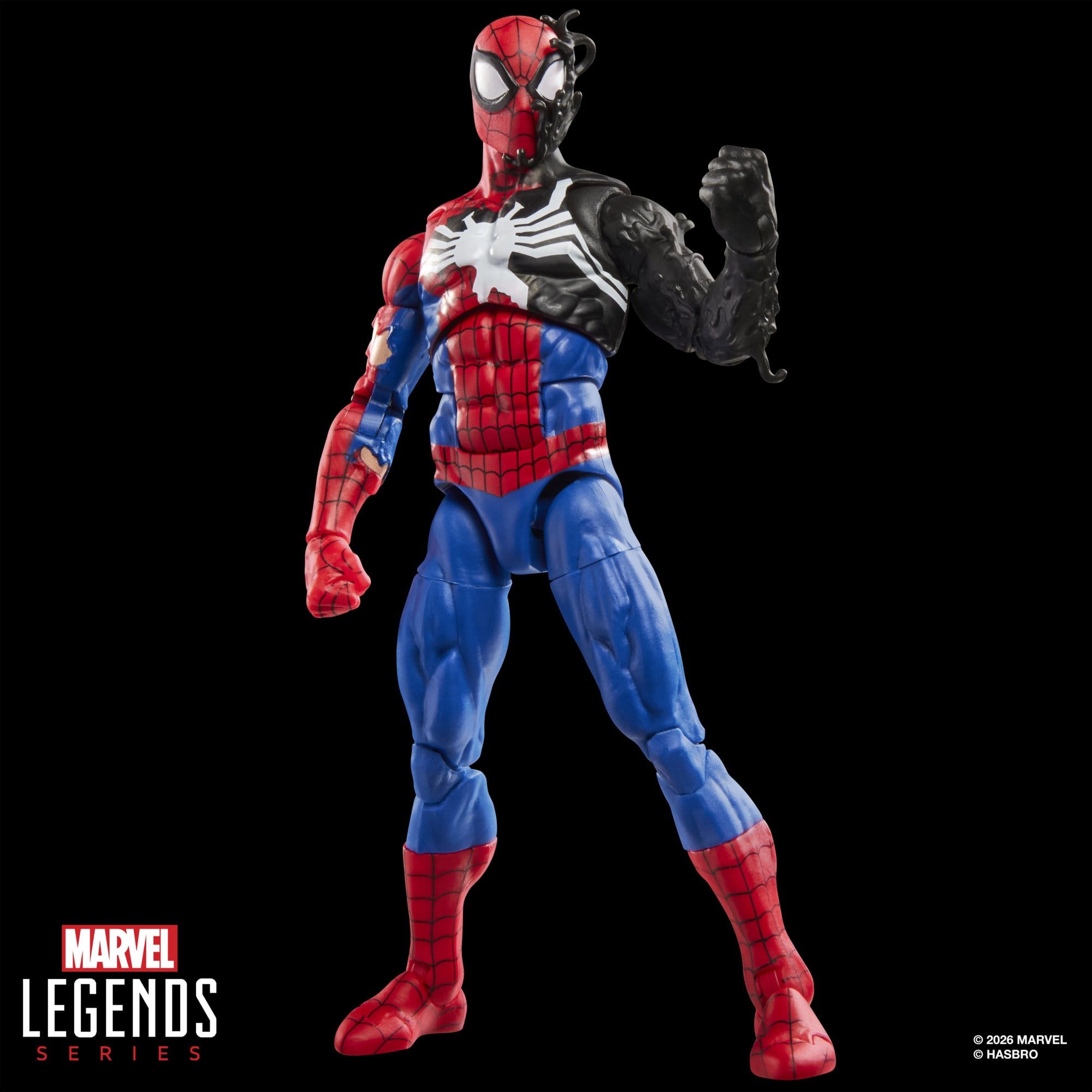 Marvel Legends: Spider-Man Alien Costume (Secret Wars)-Actionfiguren-Hasbro-Mighty Underground