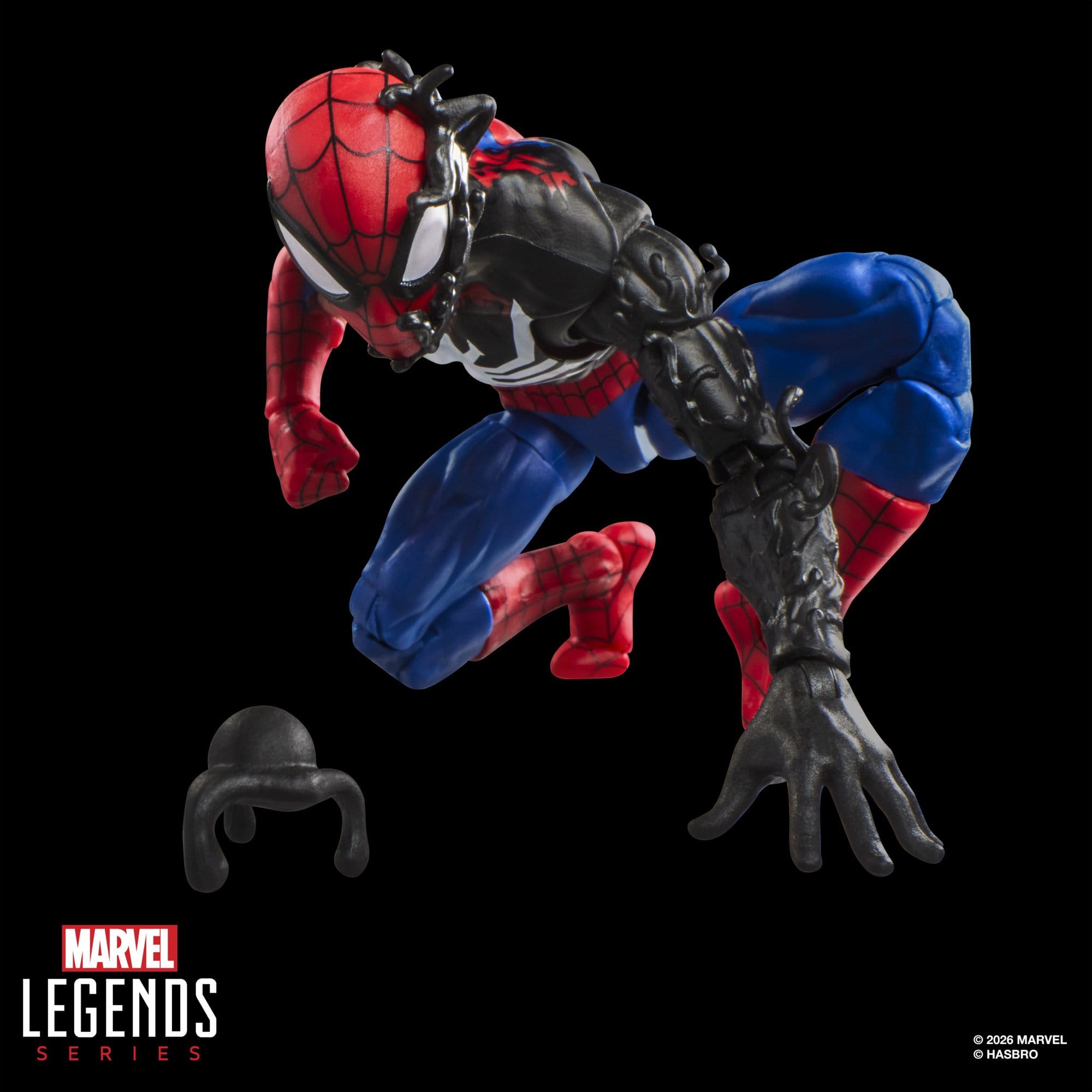 Marvel Legends: Spider-Man Alien Costume (Secret Wars)-Actionfiguren-Hasbro-Mighty Underground