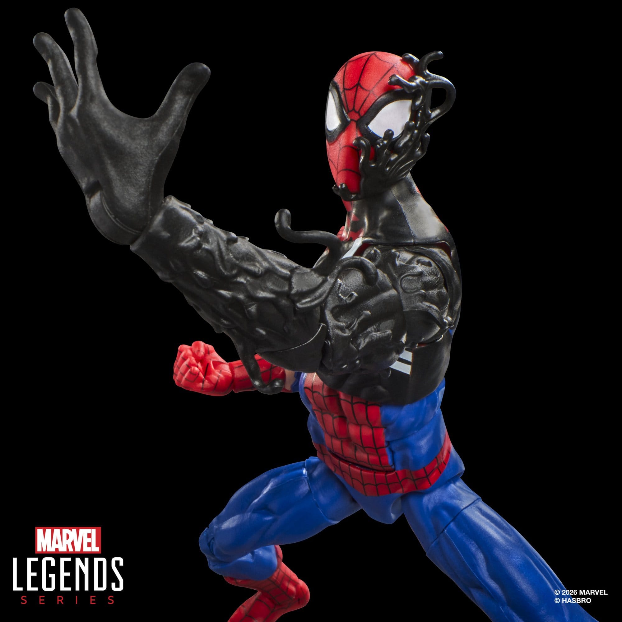 Marvel Legends: Spider-Man Alien Costume (Secret Wars)-Actionfiguren-Hasbro-Mighty Underground