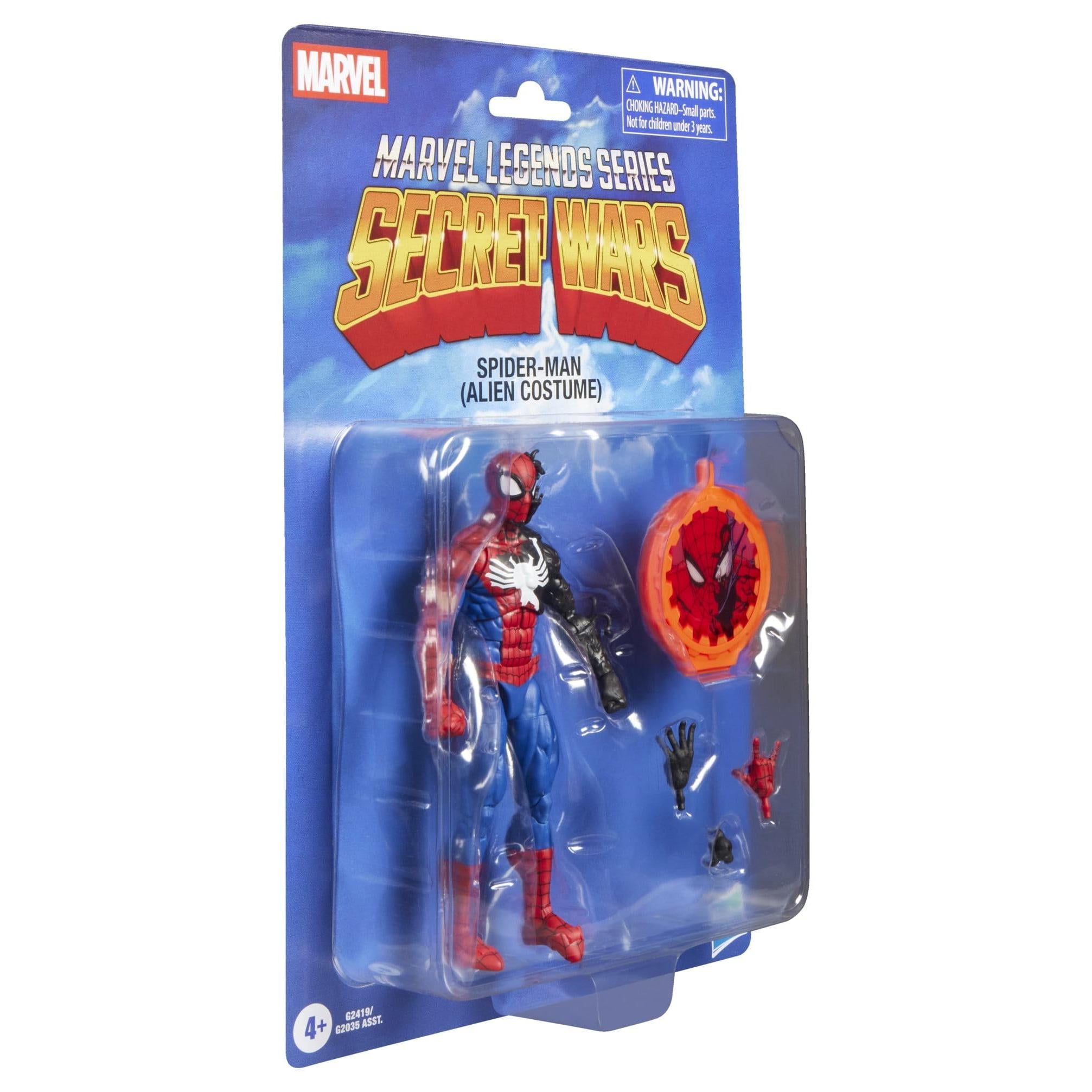 Marvel Legends: Spider-Man Alien Costume (Secret Wars)-Actionfiguren-Hasbro-Mighty Underground