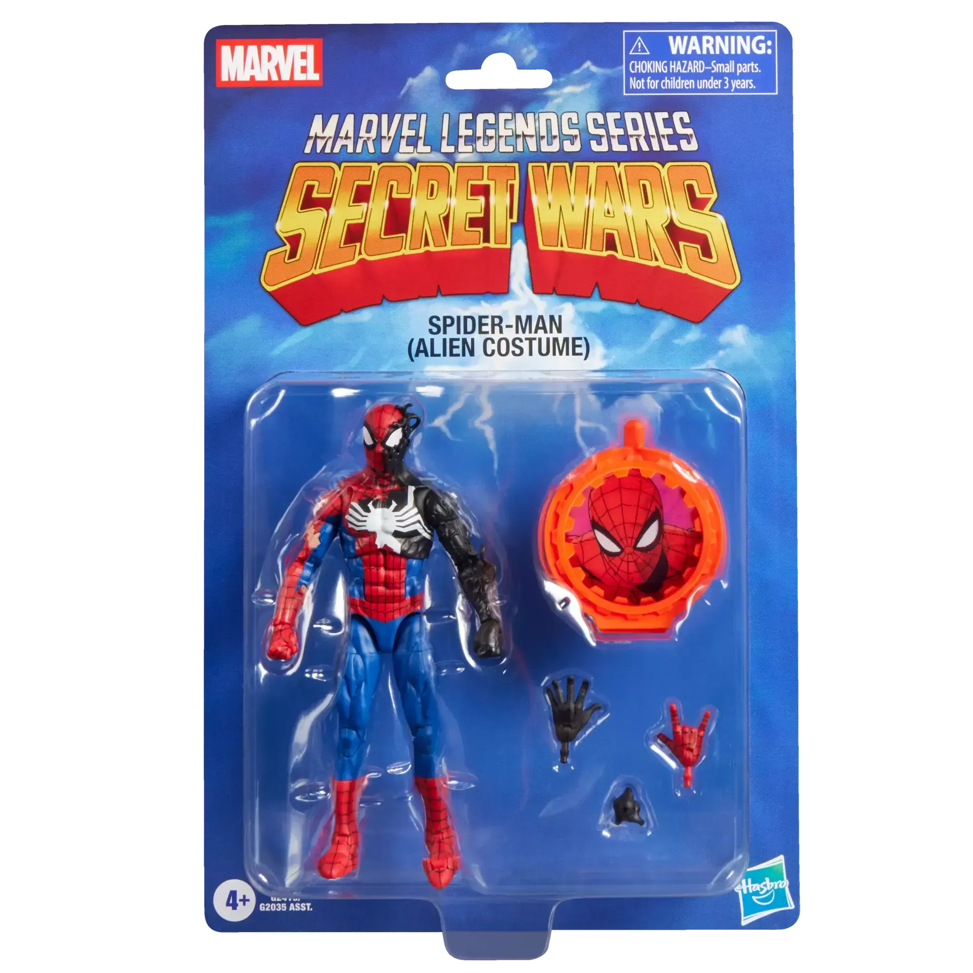 Marvel Legends: Spider-Man Alien Costume (Secret Wars)-Actionfiguren-Hasbro-Mighty Underground